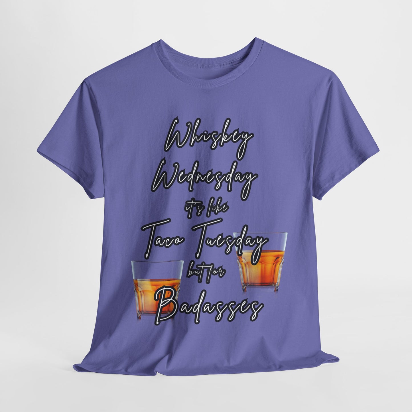 Whiskey Wednesday, Unisex Heavy Cotton Tee
