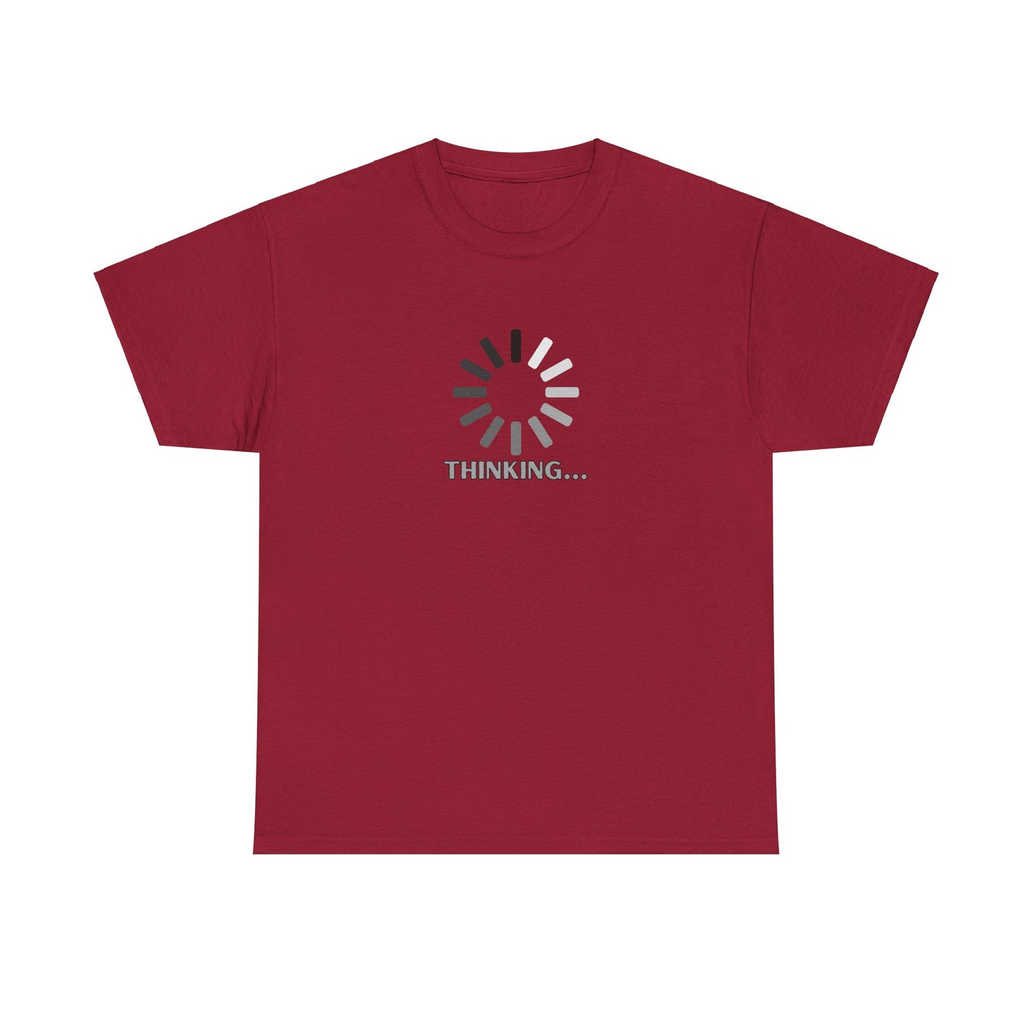 Thinking... Unisex Heavy Cotton Tee - Casual Stylish Graphic T-Shirt for Everyday Wear