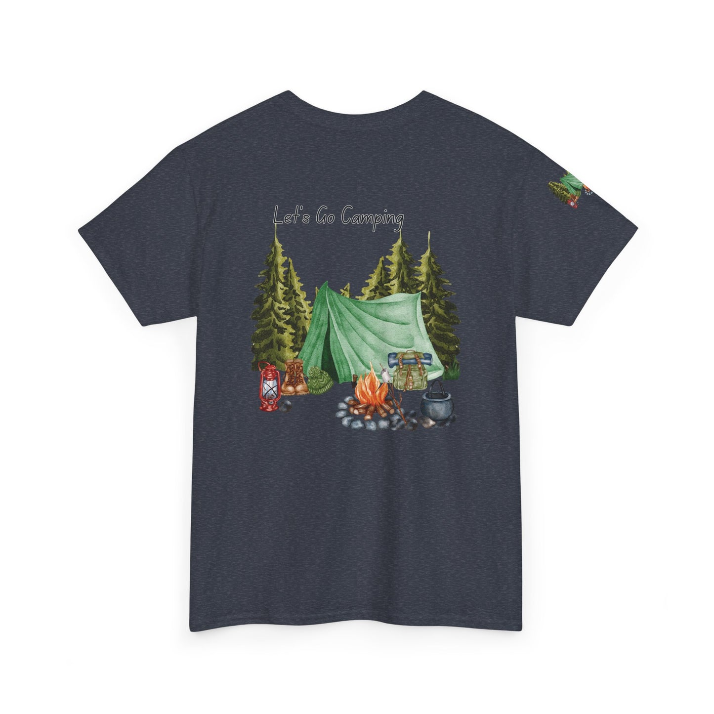 Fucking In Tents - Outdoor Adventure Camping Tee - Unisex Heavy Cotton Shirt with Nature Design