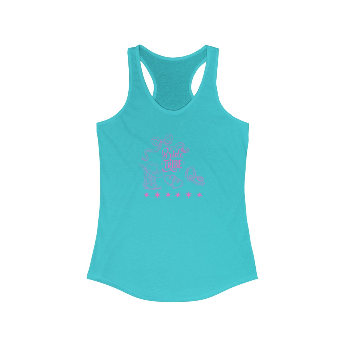 Bridal Party Racerback Tank, Bride Tribe Tank Top, Wedding Party Apparel, Bachelorette Gift, Summer Fitness Top
