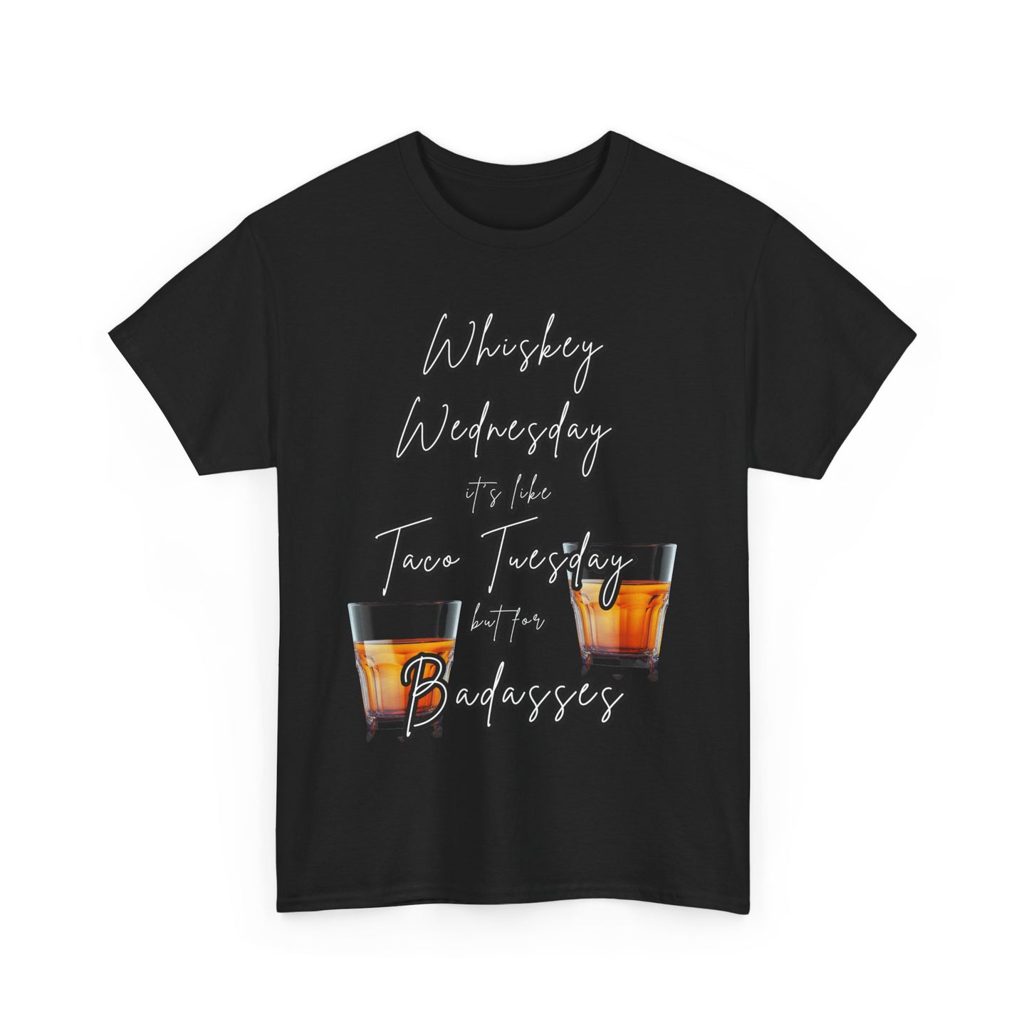 Whiskey Wednesday, Unisex Heavy Cotton Tee