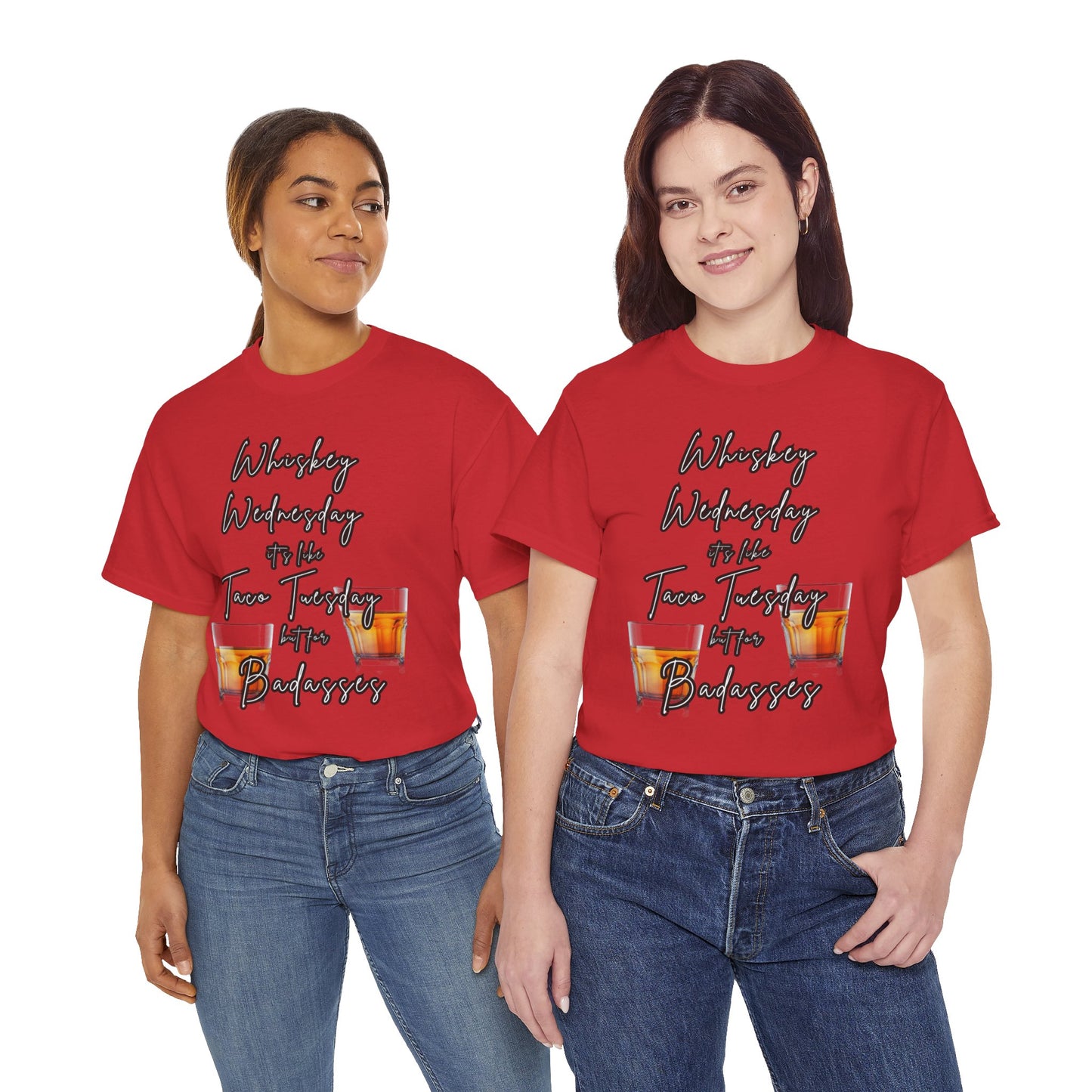 Whiskey Wednesday, Unisex Heavy Cotton Tee