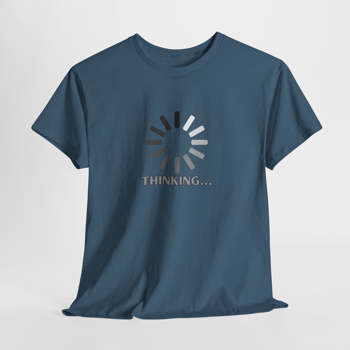 Thinking... Unisex Heavy Cotton Tee - Casual Stylish Graphic T-Shirt for Everyday Wear