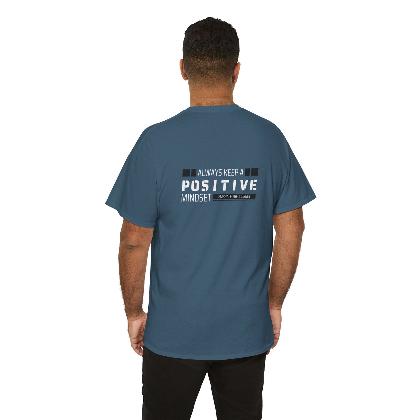 Positive Mindset Unisex Heavy Cotton Tee - Inspiring Daily Wear