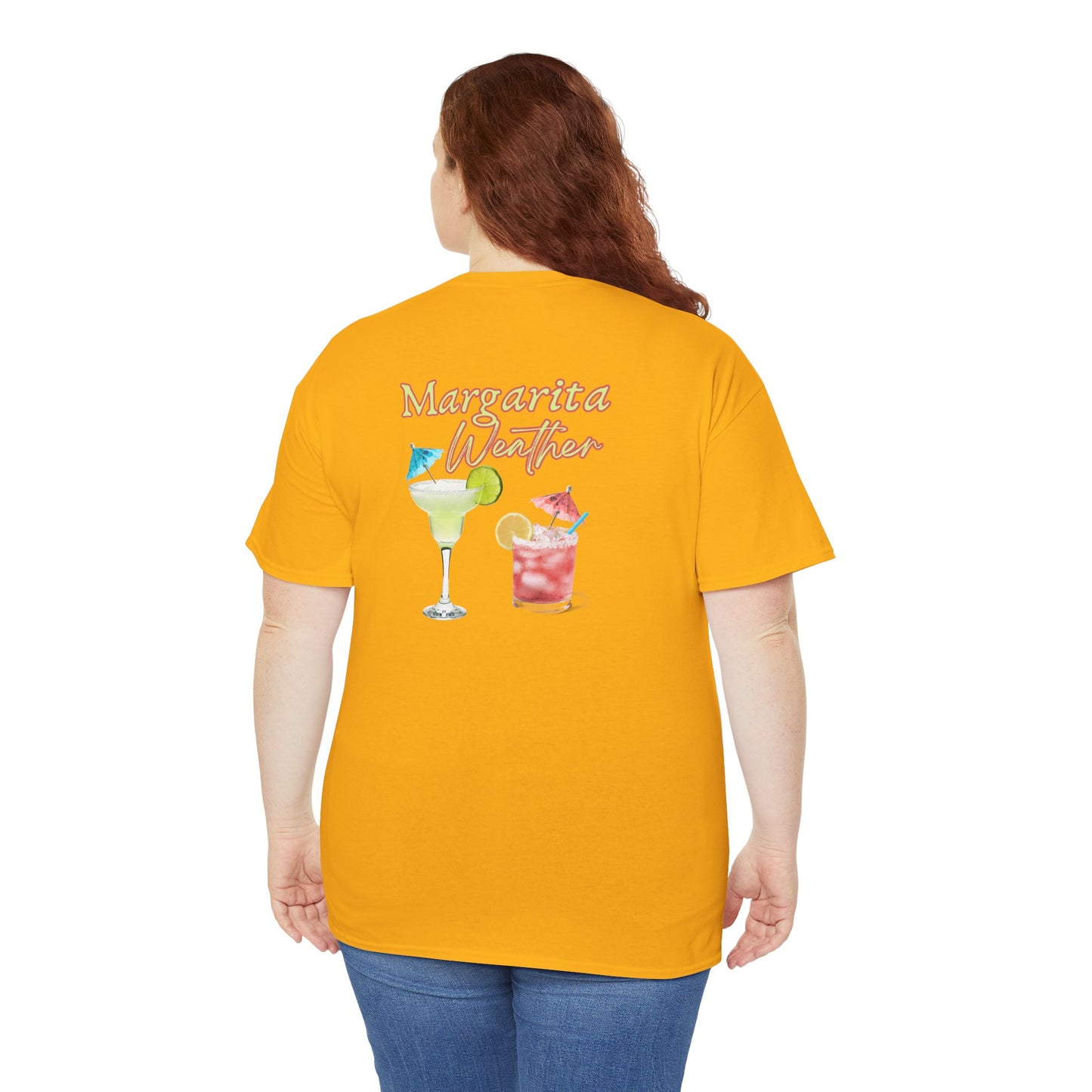 Margarita Vibe Unisex Heavy Cotton Tee, Perfect for Summer Gatherings, Beach Days, Birthday Celebrations, Drink Lovers, Casual Wear