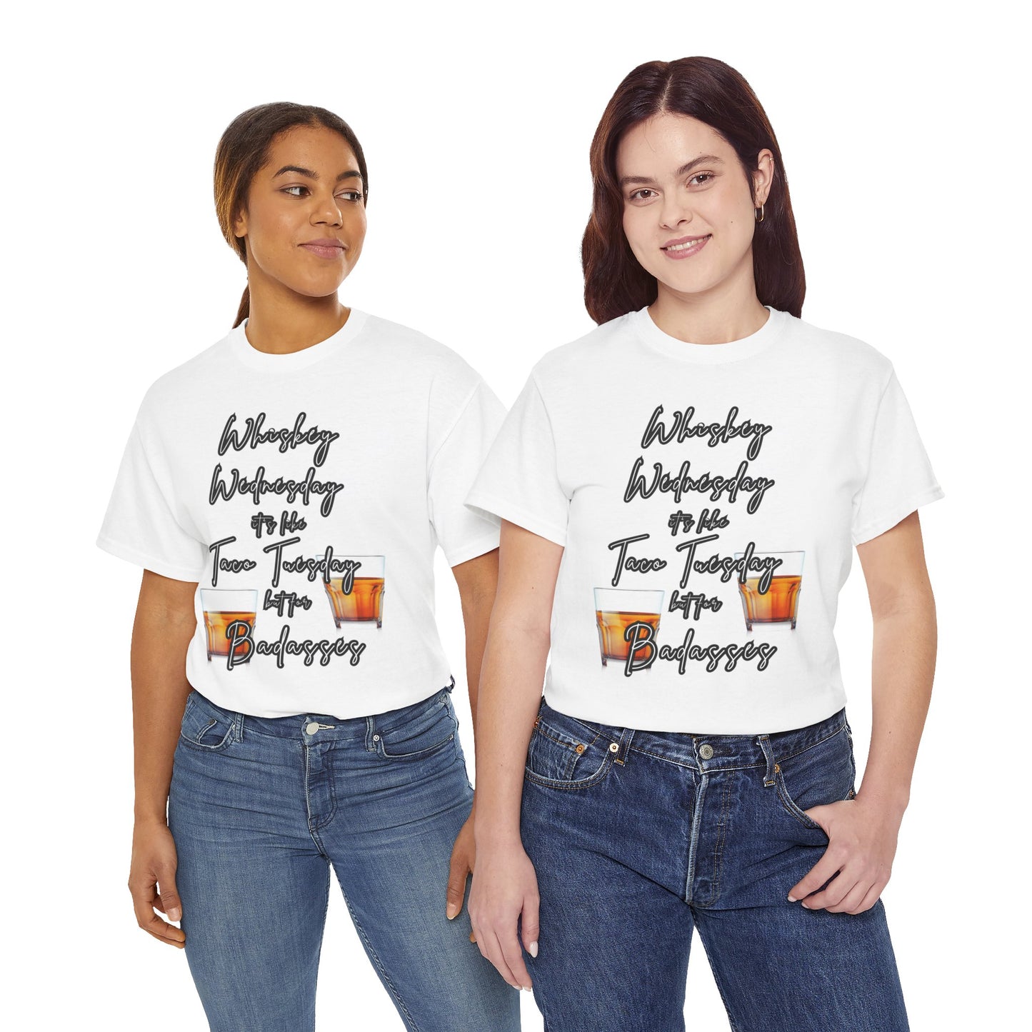 Whiskey Wednesday, Unisex Heavy Cotton Tee