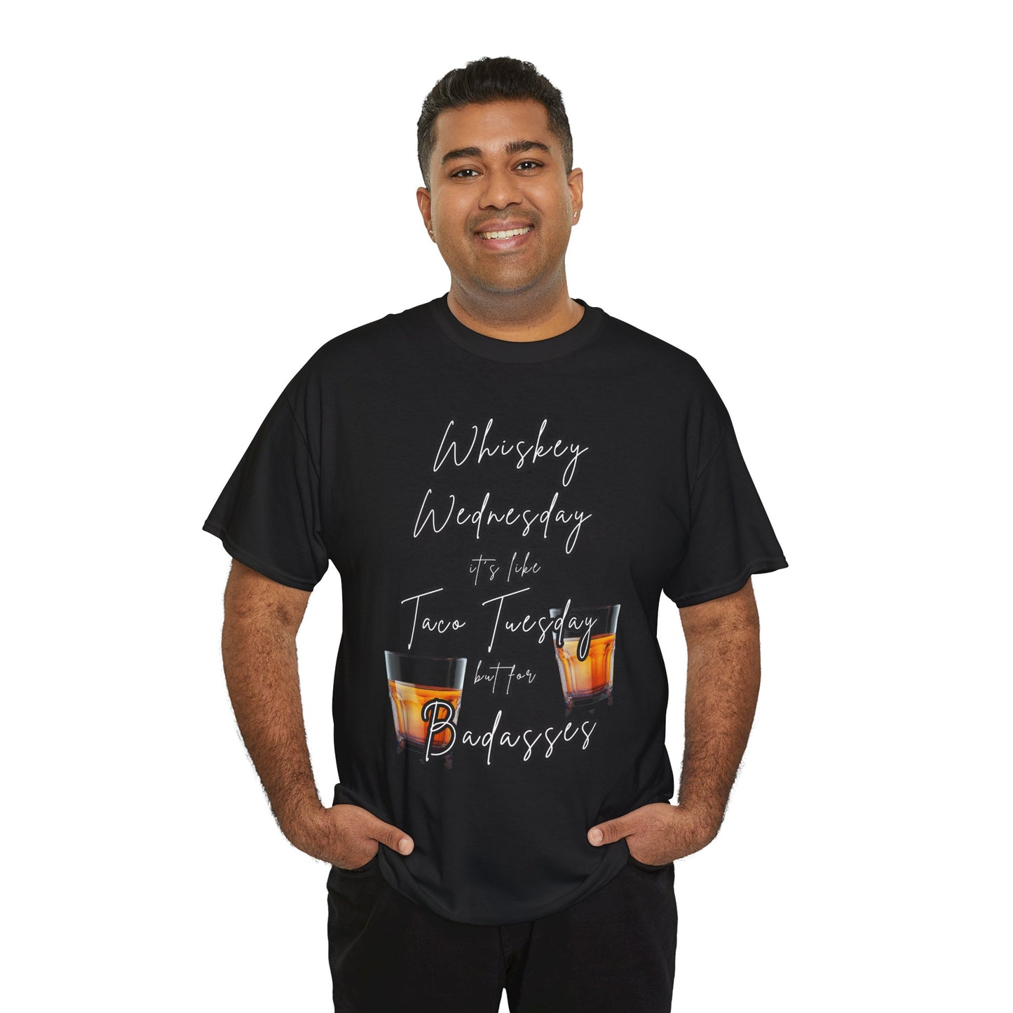 Whiskey Wednesday, Unisex Heavy Cotton Tee