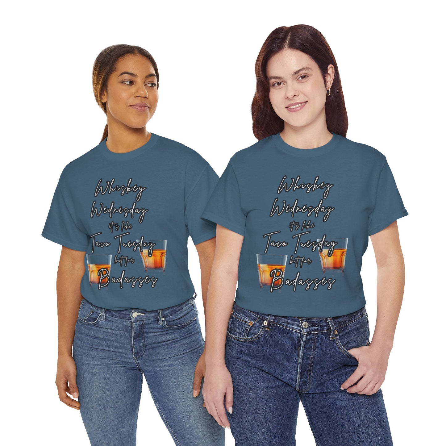Whiskey Wednesday, Unisex Heavy Cotton Tee
