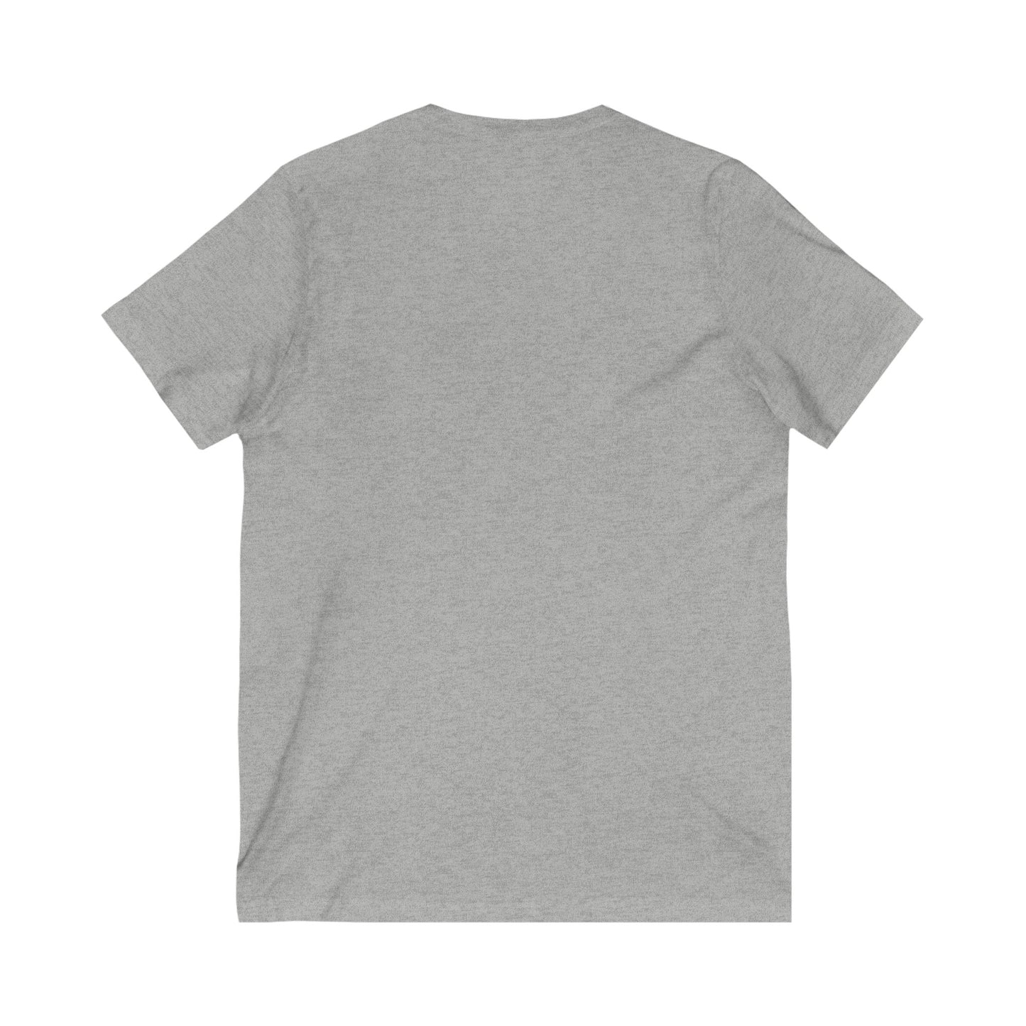 The world is better when I am Caffeinated, Unisex Jersey Short Sleeve V-Neck Tee