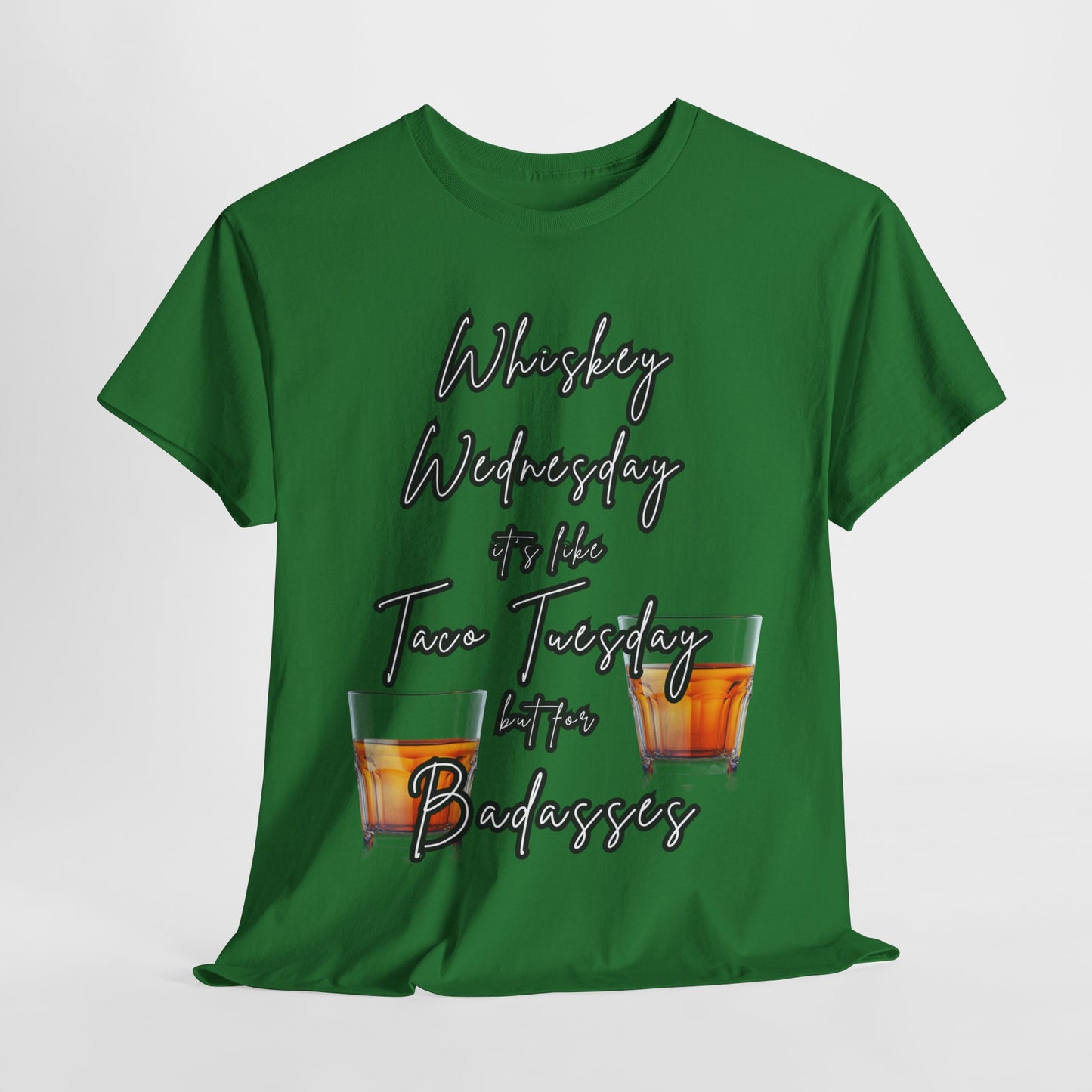 Whiskey Wednesday, Unisex Heavy Cotton Tee