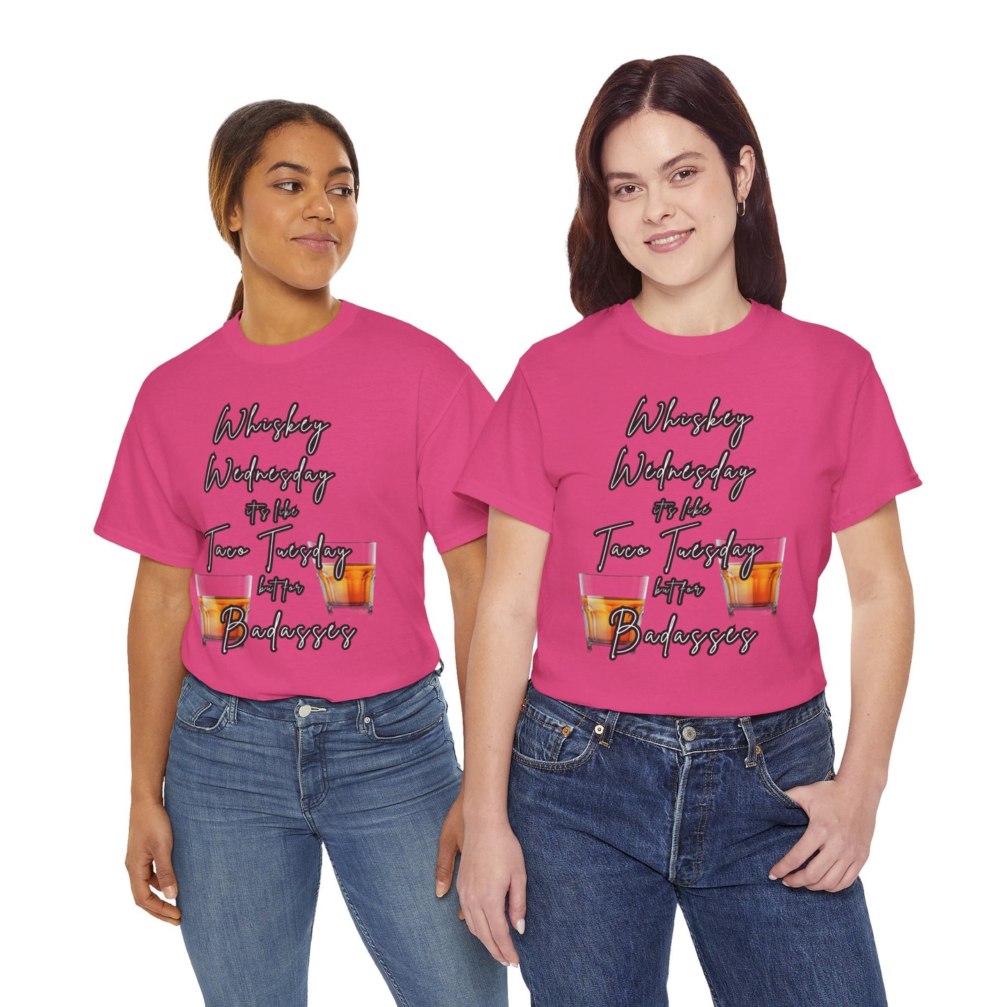 Whiskey Wednesday, Unisex Heavy Cotton Tee