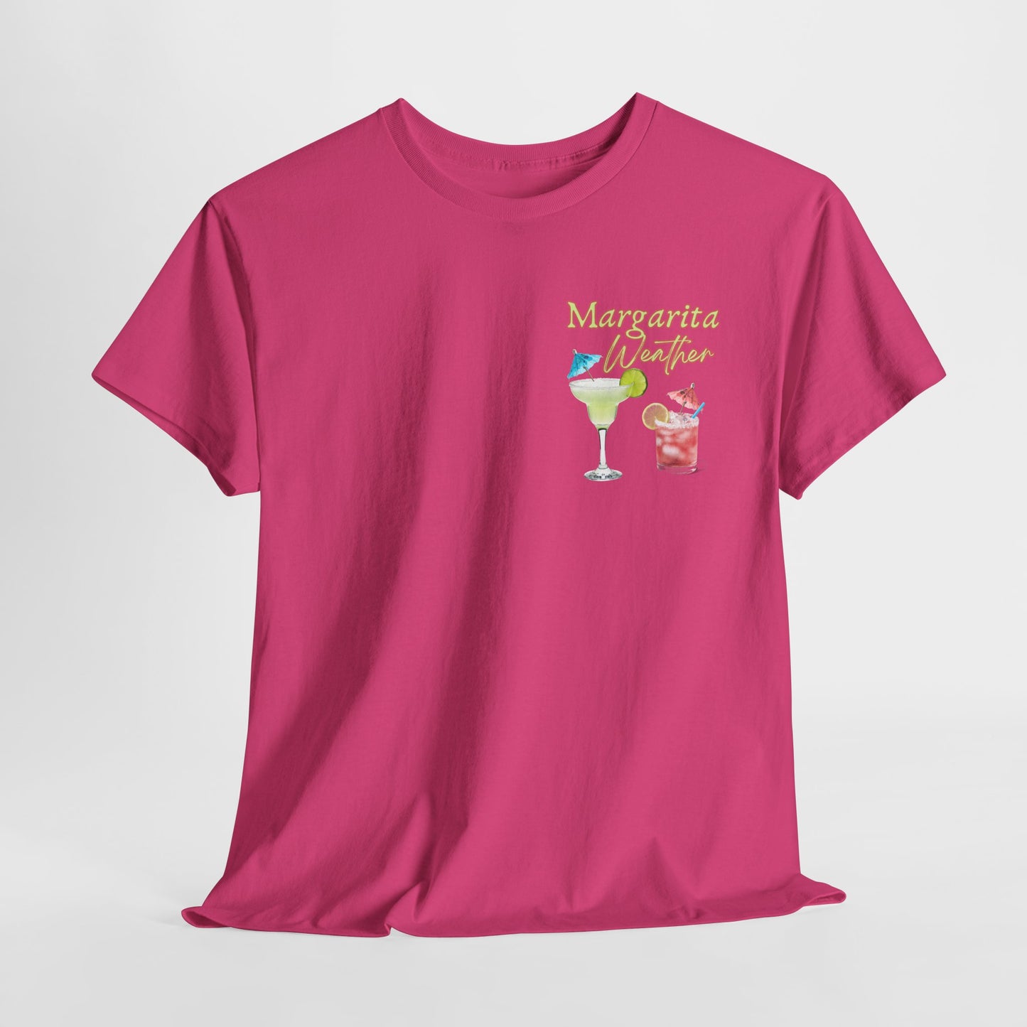 Margarita Vibe Unisex Heavy Cotton Tee, Perfect for Summer Gatherings, Beach Days, Birthday Celebrations, Drink Lovers, Casual Wear