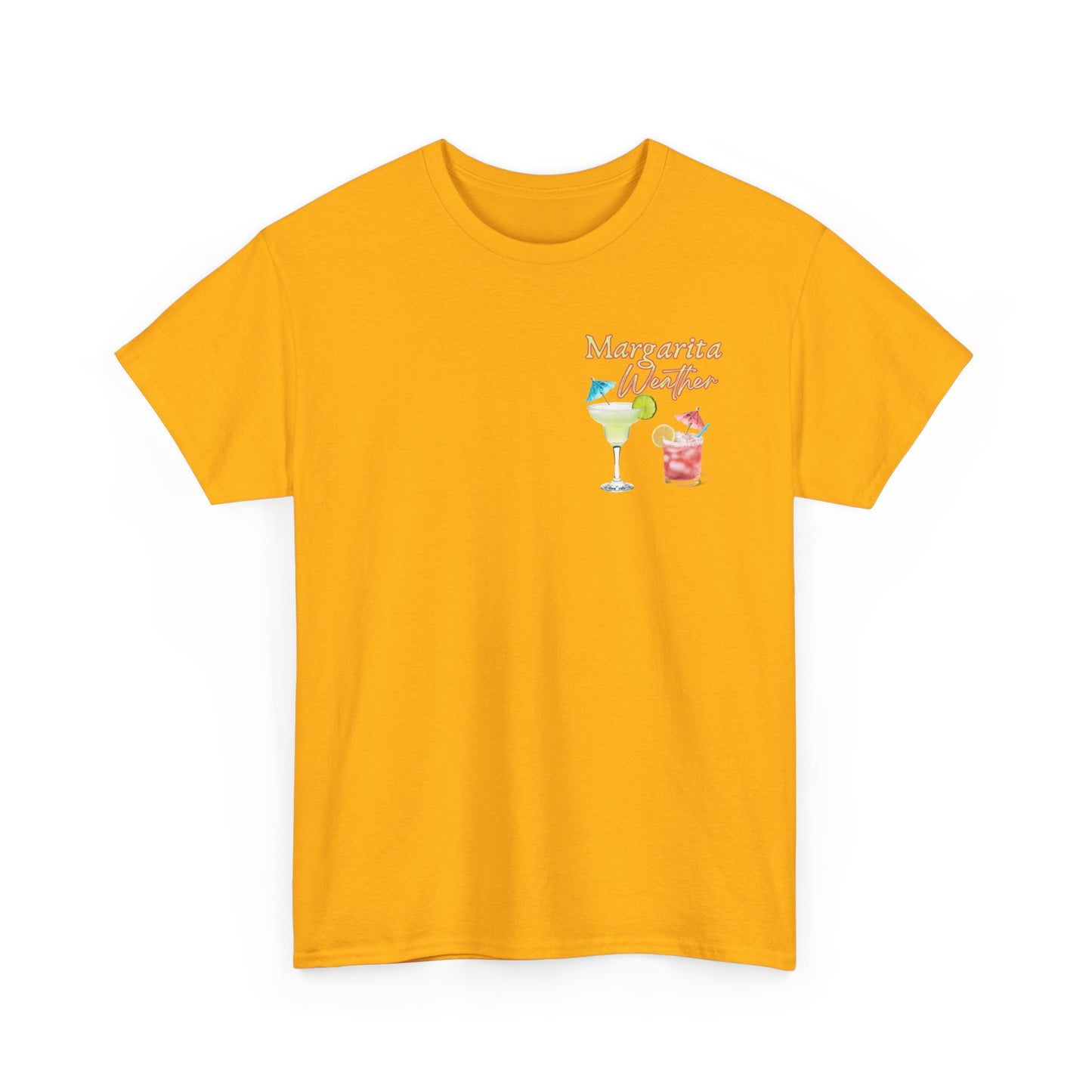 Margarita Vibe Unisex Heavy Cotton Tee, Perfect for Summer Gatherings, Beach Days, Birthday Celebrations, Drink Lovers, Casual Wear
