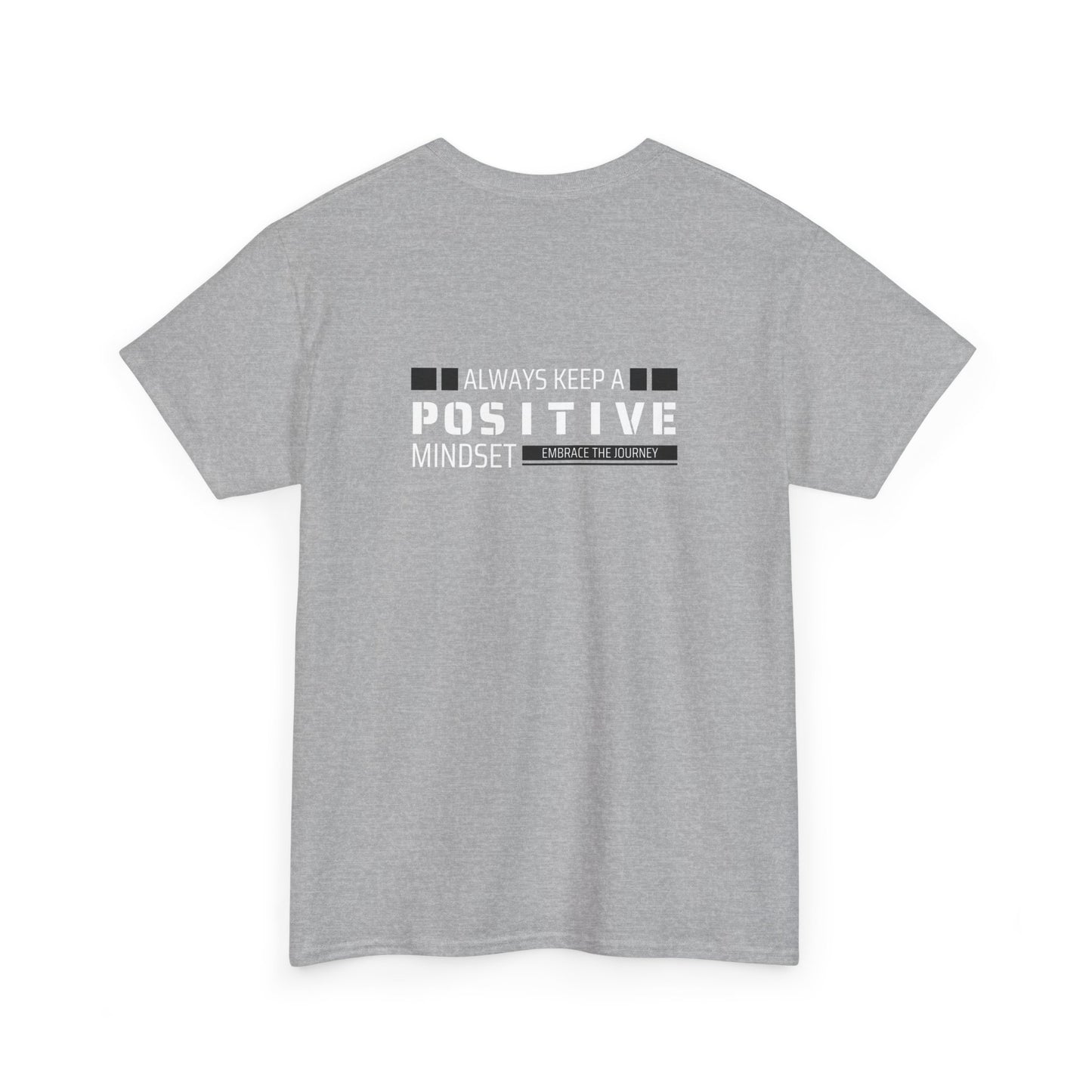 Positive Mindset Unisex Heavy Cotton Tee - Inspiring Daily Wear