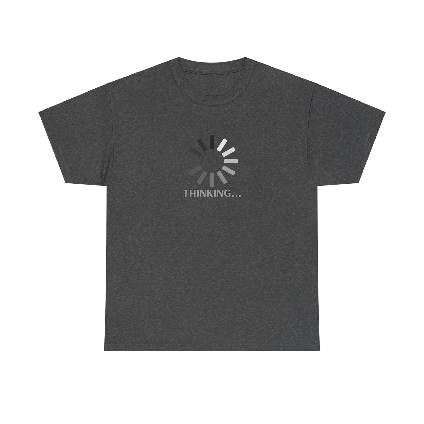 Thinking... Unisex Heavy Cotton Tee - Casual Stylish Graphic T-Shirt for Everyday Wear