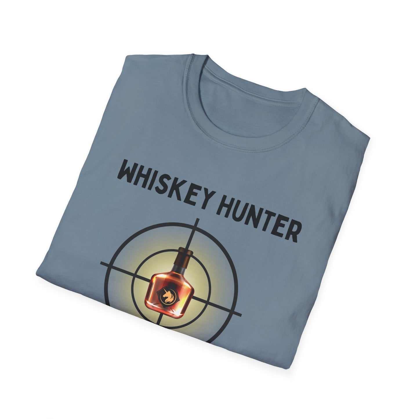Whiskey Hunter Unisex Softstyle T-Shirt - For Hunting Enthusiasts