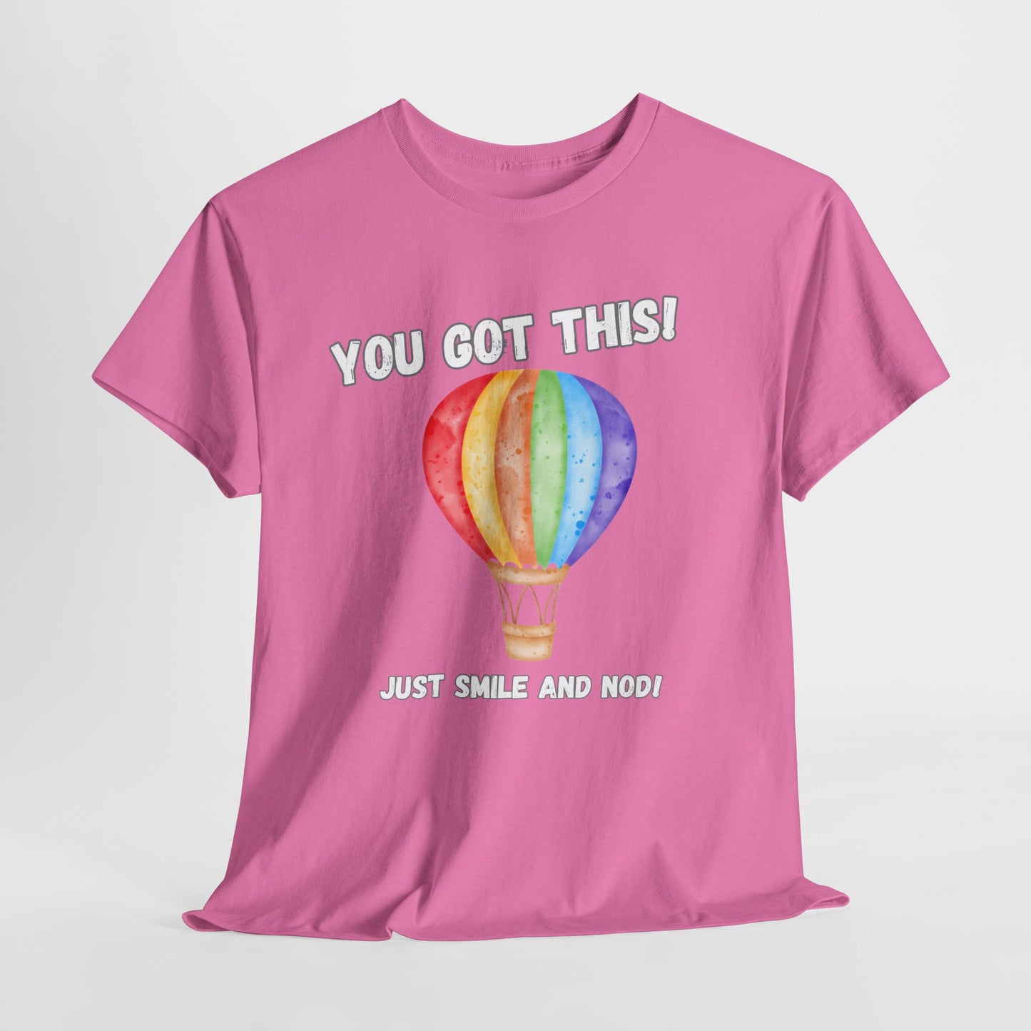 Inspirational Hot Air Balloon Tee - "You Got This!"