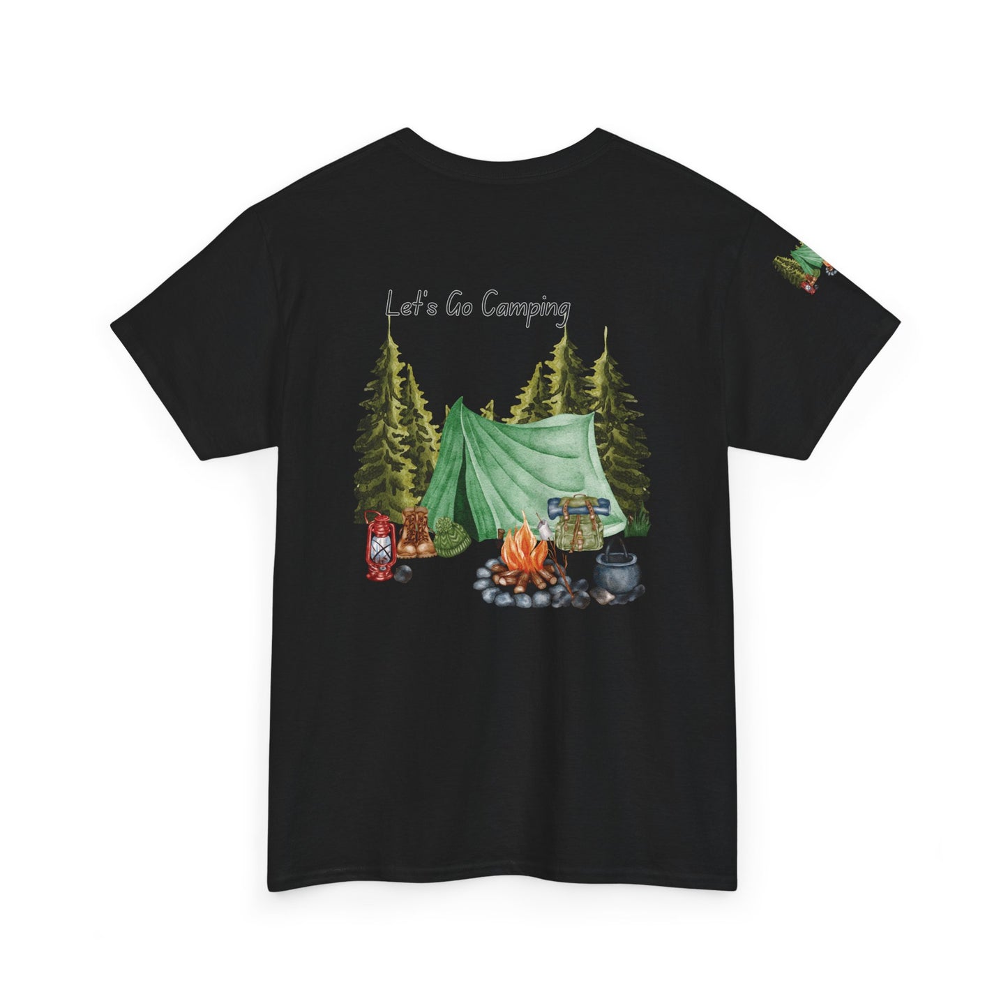 Fucking In Tents - Outdoor Adventure Camping Tee - Unisex Heavy Cotton Shirt with Nature Design