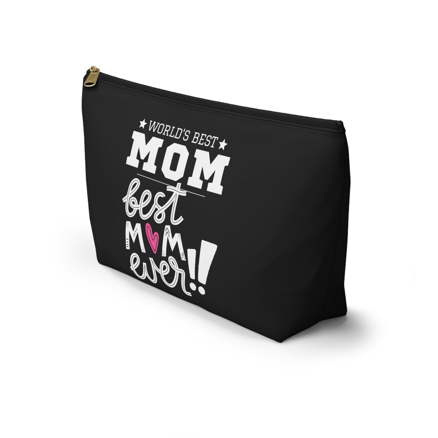 World's Best Mom Accessory Pouch - Perfect Gift for Mother's Day