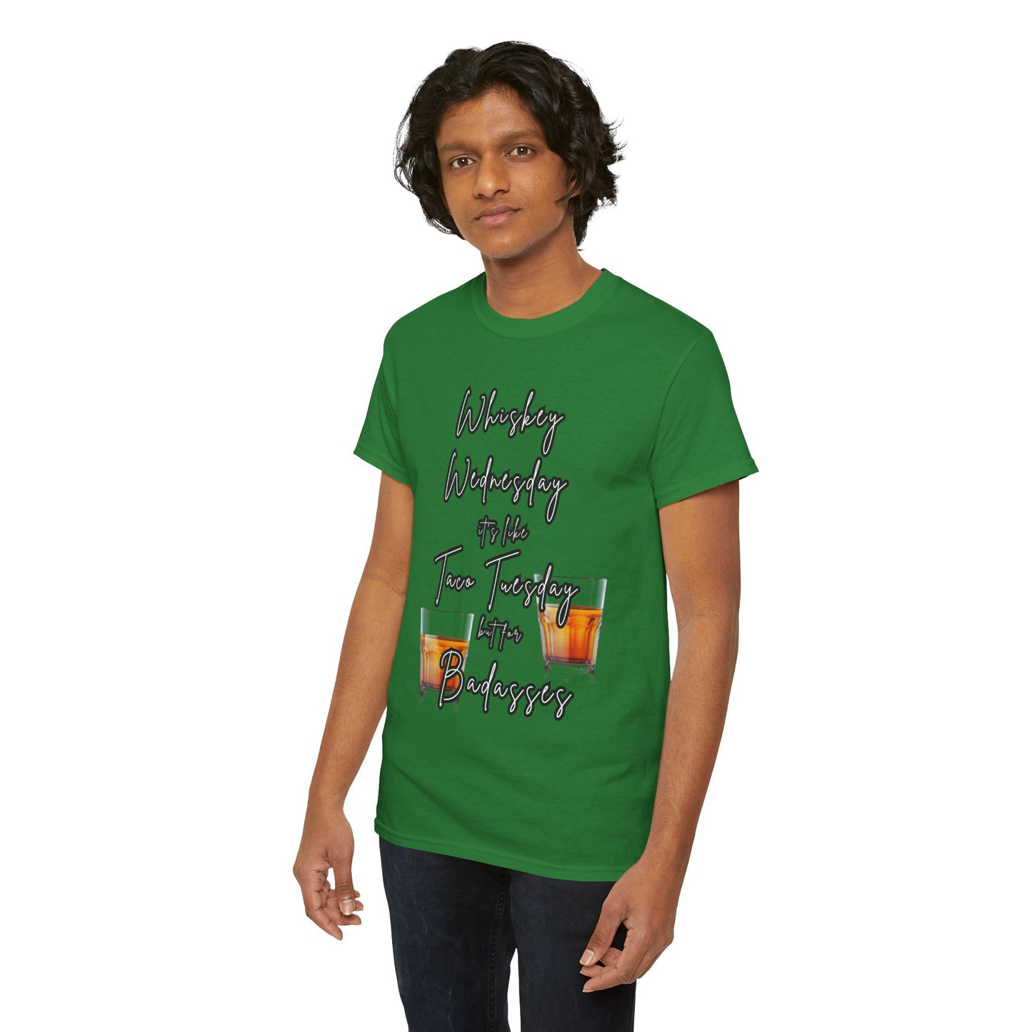 Whiskey Wednesday, Unisex Heavy Cotton Tee