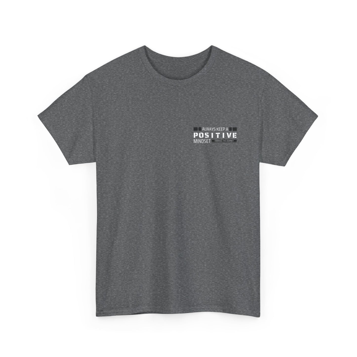 Positive Mindset Unisex Heavy Cotton Tee - Inspiring Daily Wear