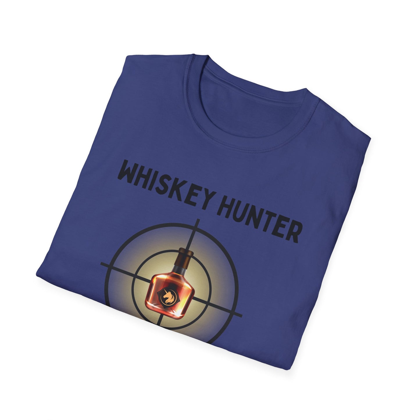 Whiskey Hunter Unisex Softstyle T-Shirt - For Hunting Enthusiasts