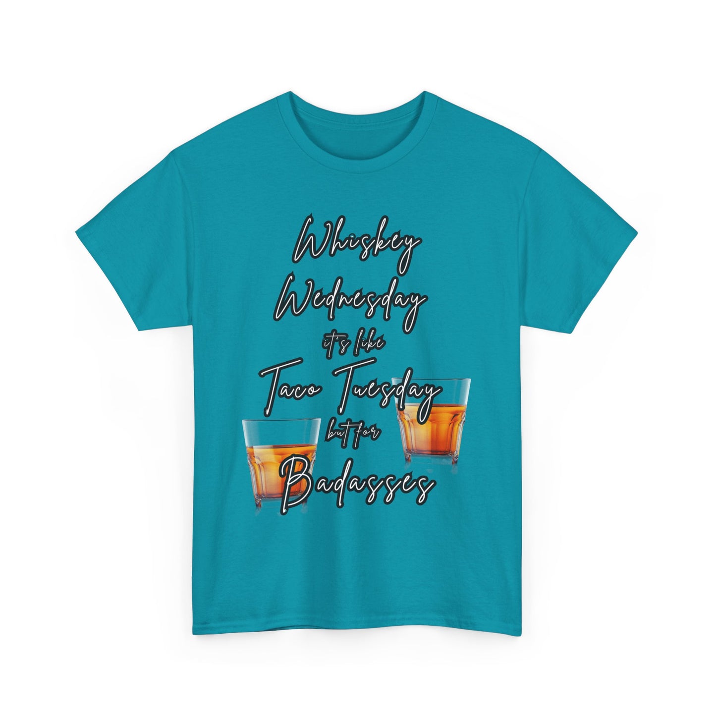 Whiskey Wednesday, Unisex Heavy Cotton Tee