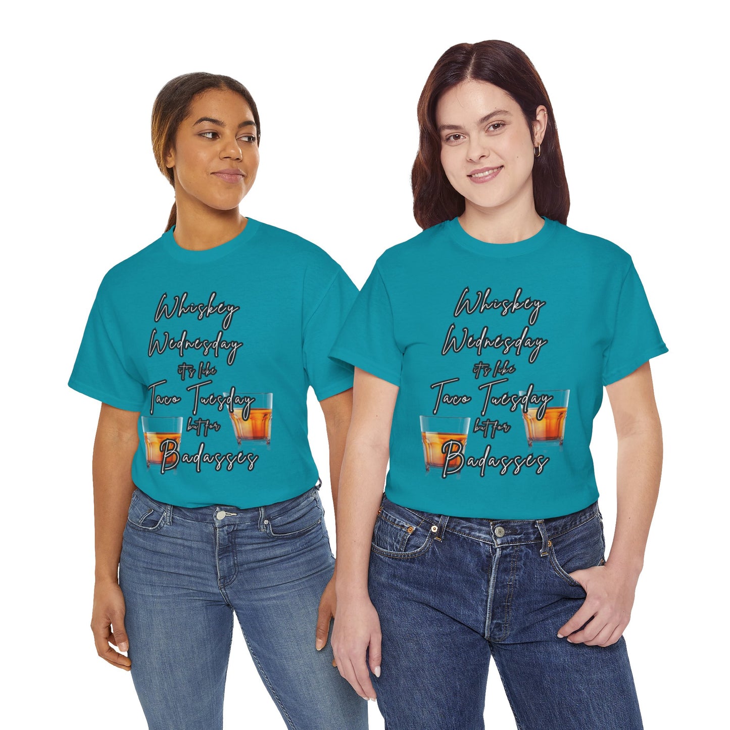 Whiskey Wednesday, Unisex Heavy Cotton Tee