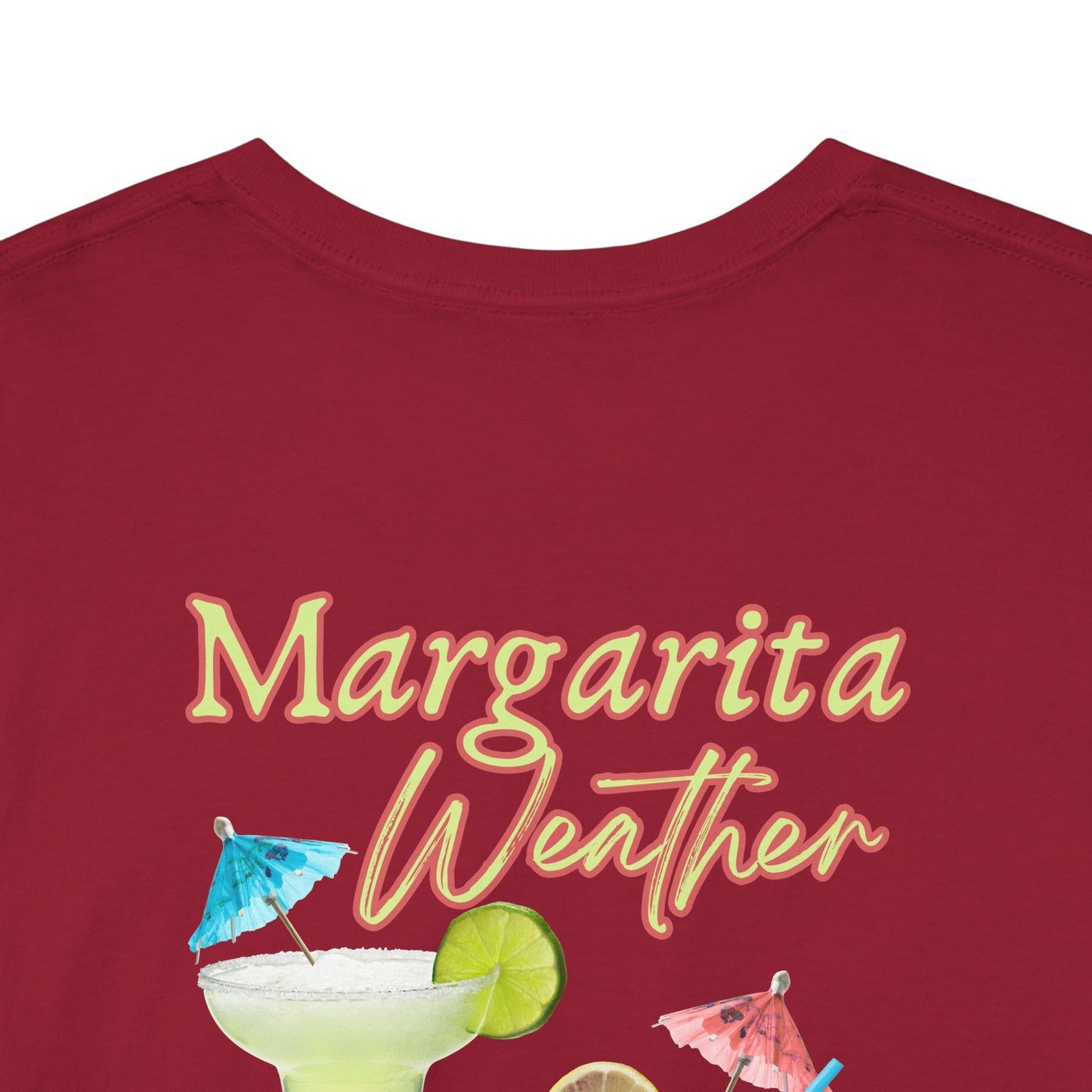 Margarita Vibe Unisex Heavy Cotton Tee, Perfect for Summer Gatherings, Beach Days, Birthday Celebrations, Drink Lovers, Casual Wear