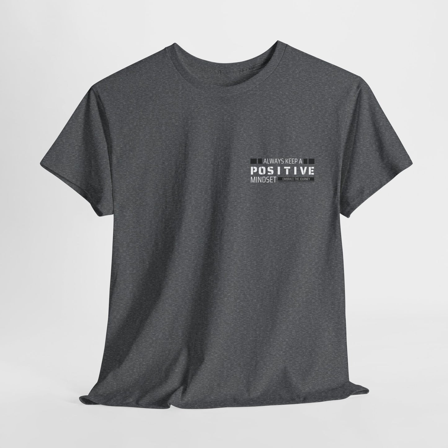 Positive Mindset Unisex Heavy Cotton Tee - Inspiring Daily Wear