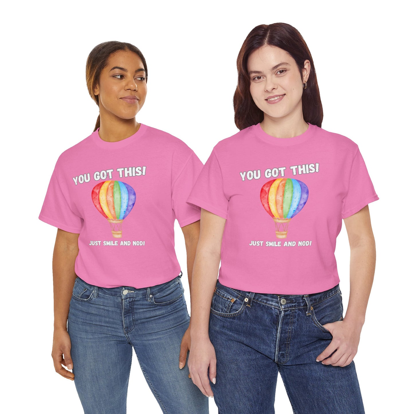 Inspirational Hot Air Balloon Tee - "You Got This!"