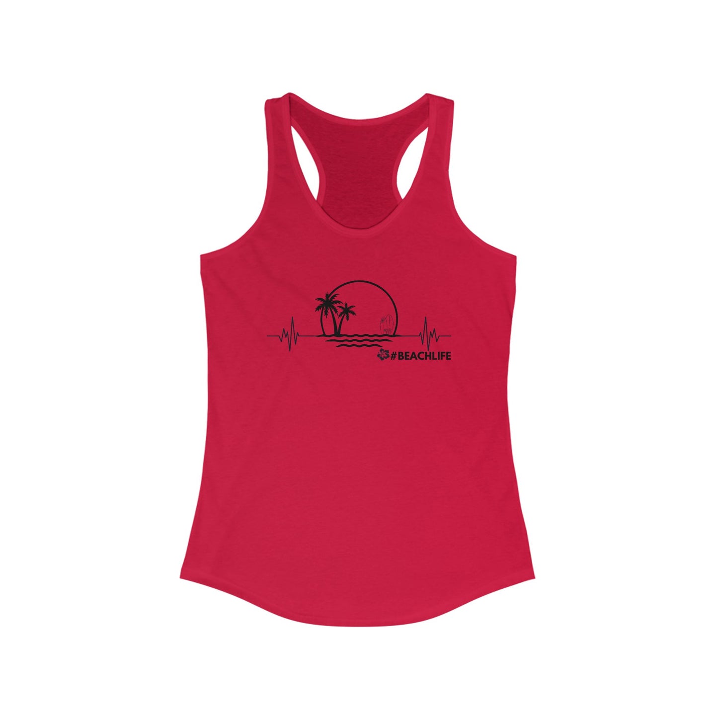 Beach Life Racerback Tank - Perfect Summer Top for Women