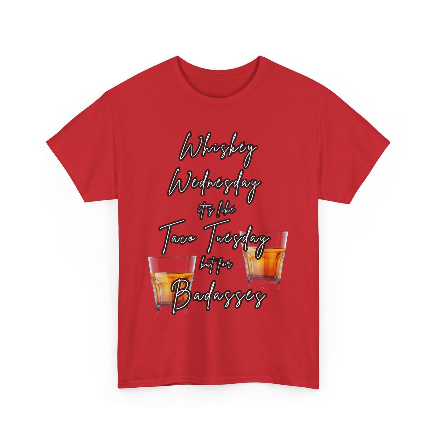 Whiskey Wednesday, Unisex Heavy Cotton Tee