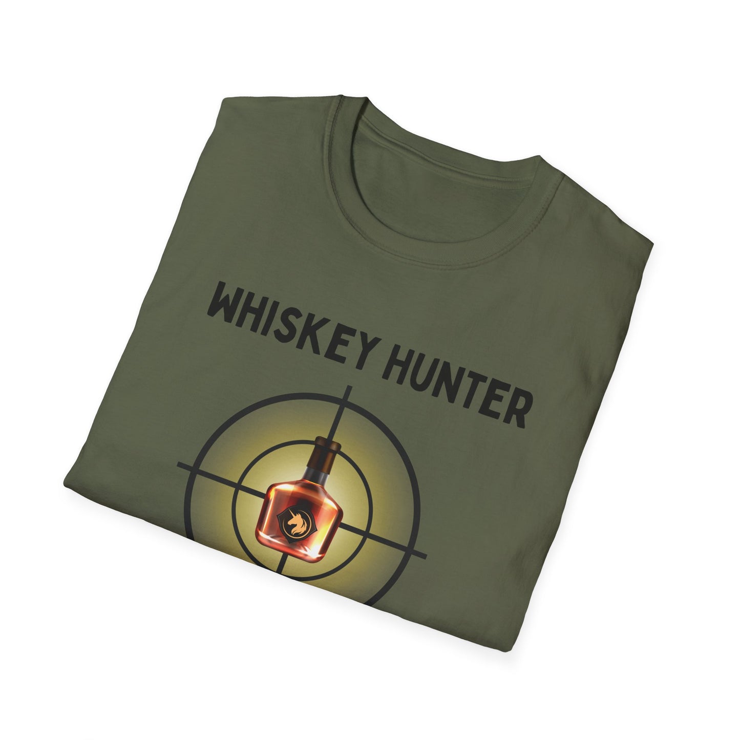 Whiskey Hunter Unisex Softstyle T-Shirt - For Hunting Enthusiasts