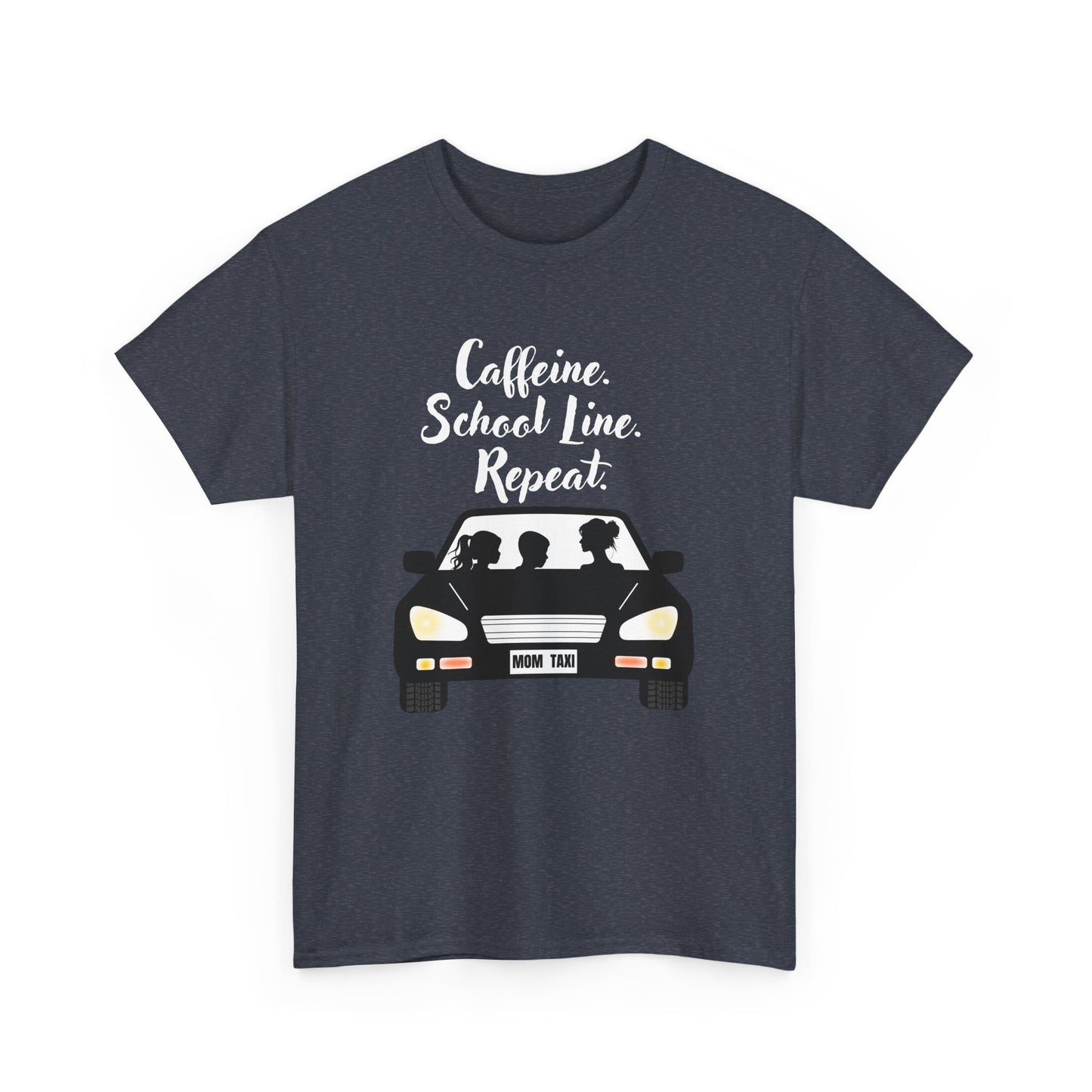 Retro Car Ride Unisex Heavy Cotton Tee - Fun Adventure Graphic Tee