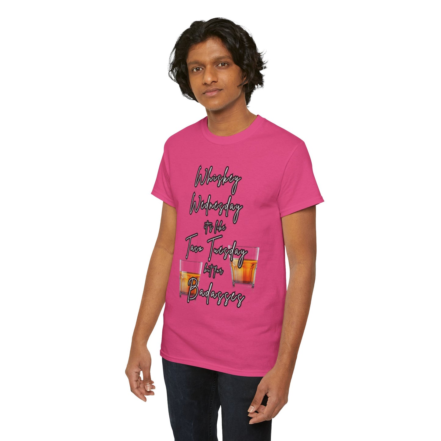 Whiskey Wednesday, Unisex Heavy Cotton Tee