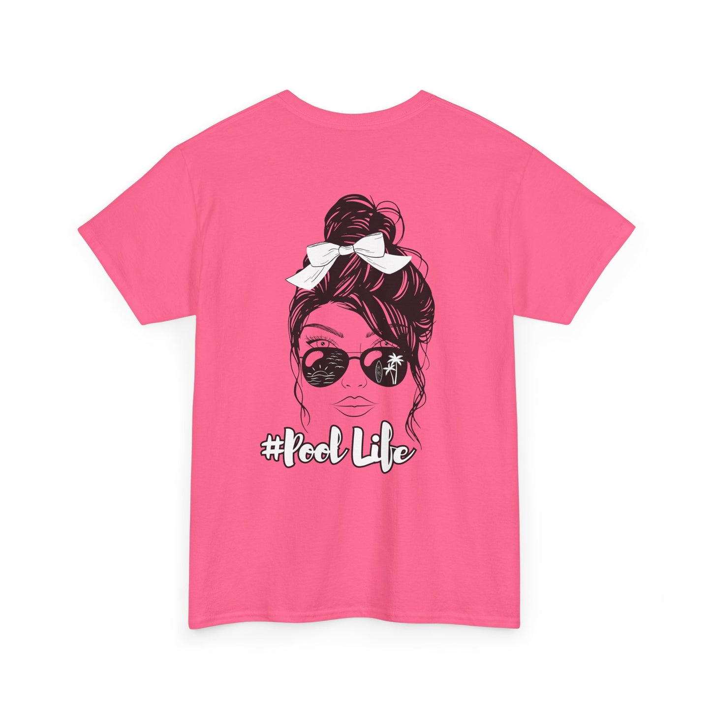 #Pool Life, Unisex Heavy Cotton Tee - Vibrant Summer Vibes