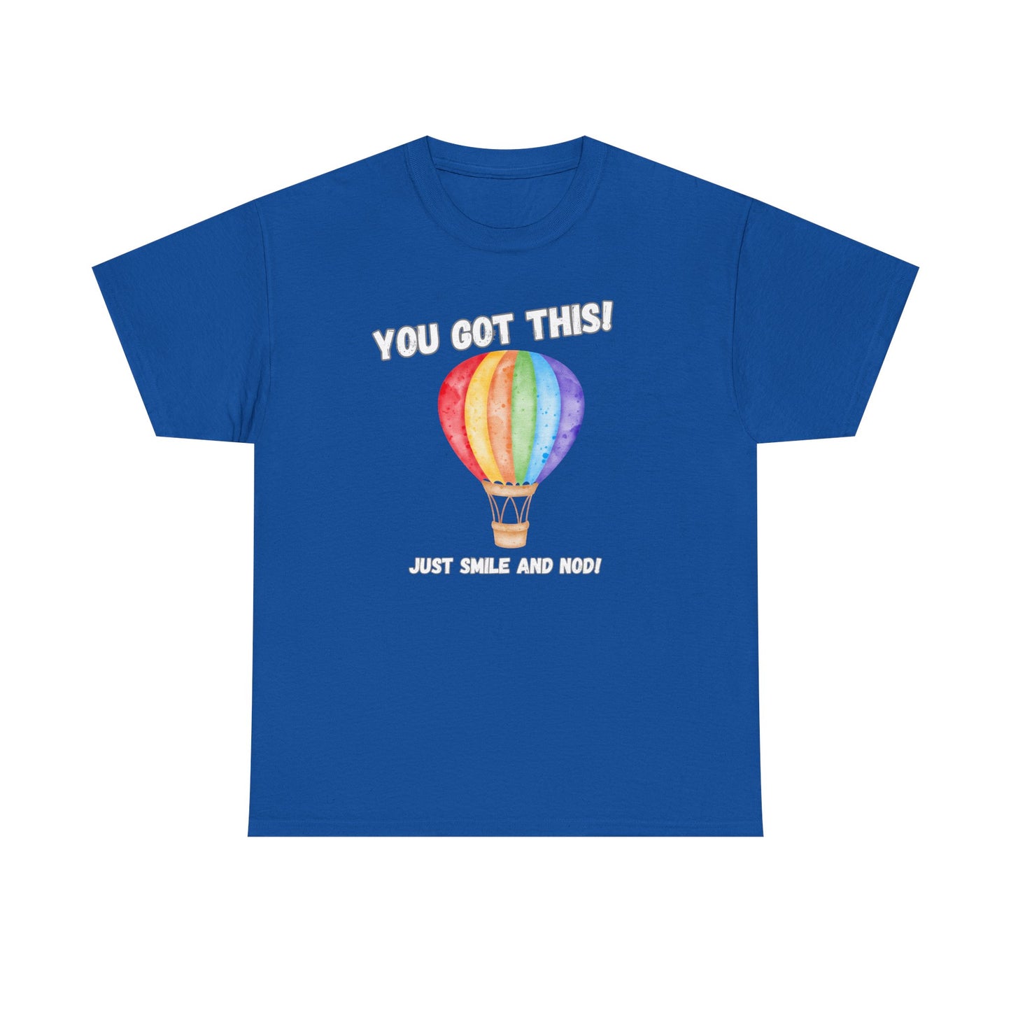 Inspirational Hot Air Balloon Tee - "You Got This!"