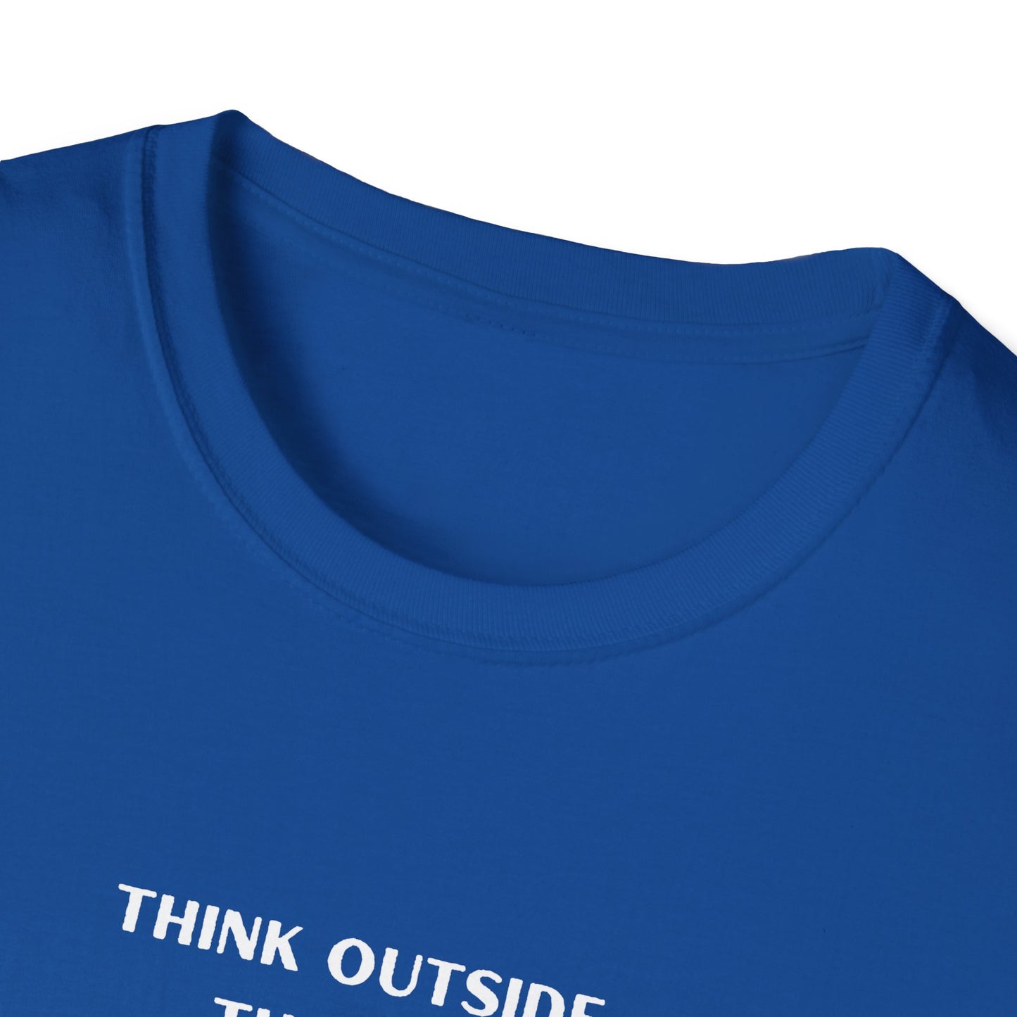 Think Outside the Box Unisex T-Shirt - Creative & Motivational Graphic Tee