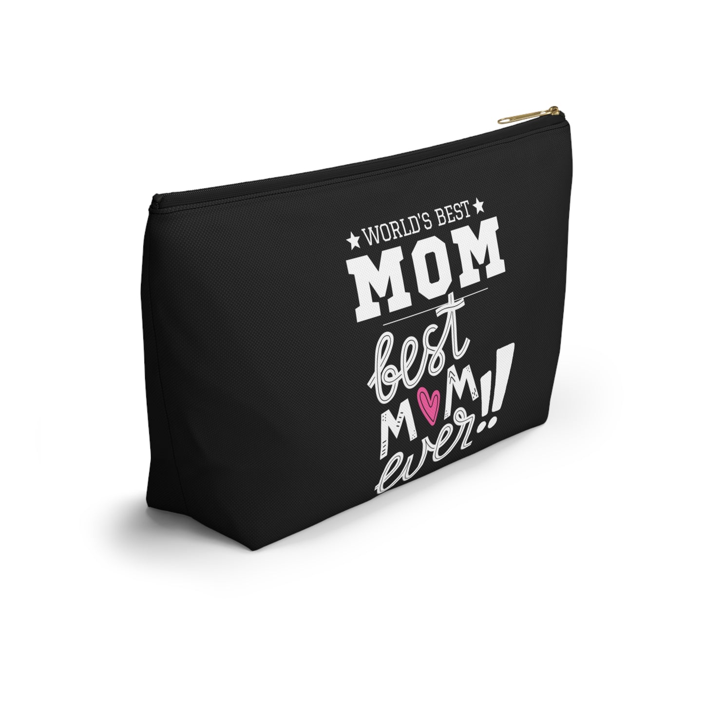World's Best Mom Accessory Pouch - Perfect Gift for Mother's Day