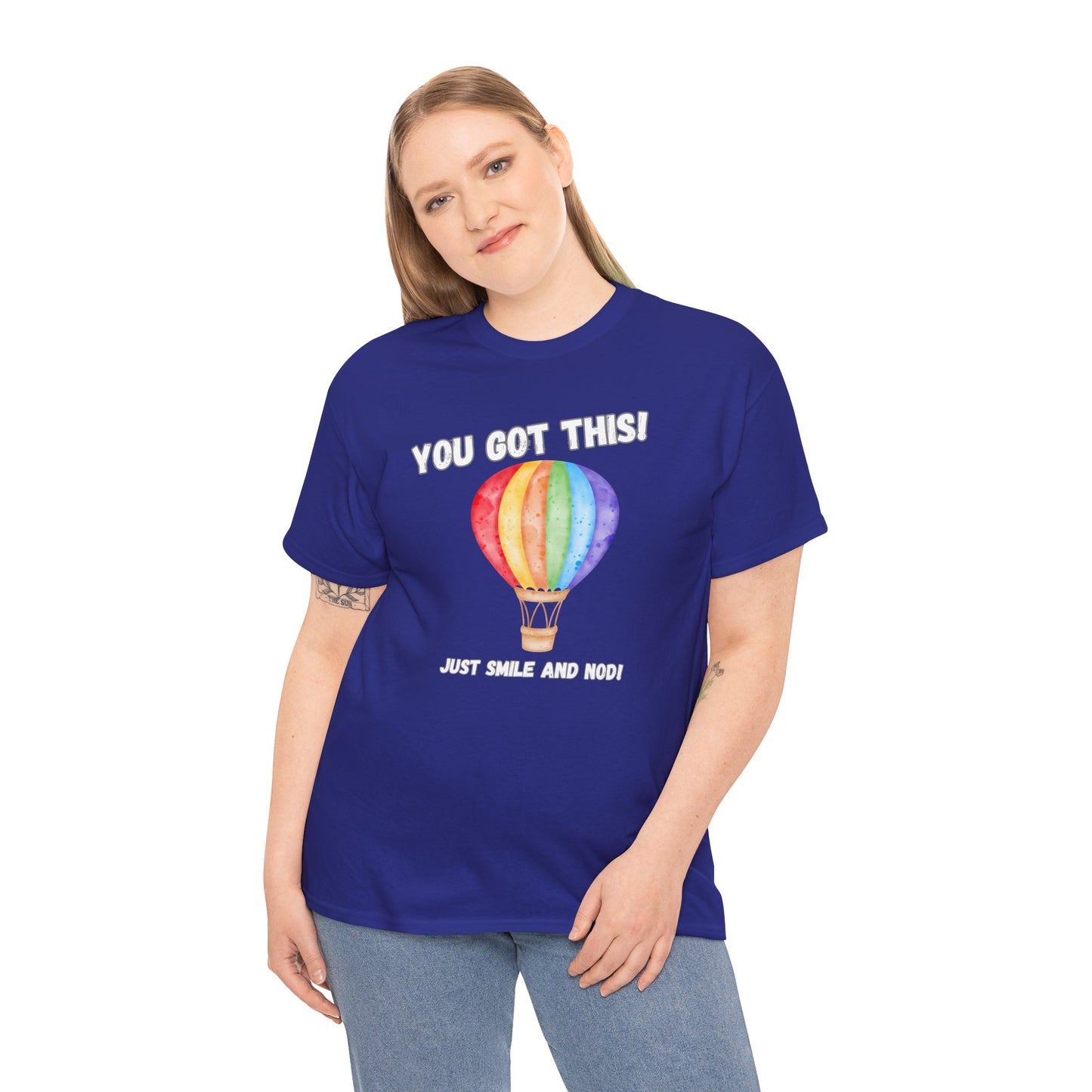 Inspirational Hot Air Balloon Tee - "You Got This!"