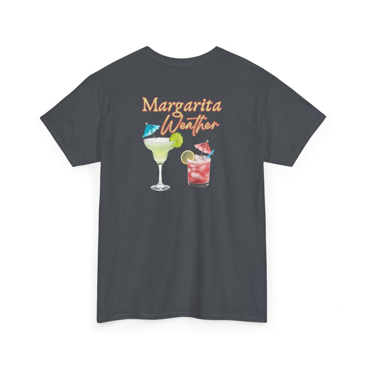Margarita Vibe Unisex Heavy Cotton Tee, Perfect for Summer Gatherings, Beach Days, Birthday Celebrations, Drink Lovers, Casual Wear