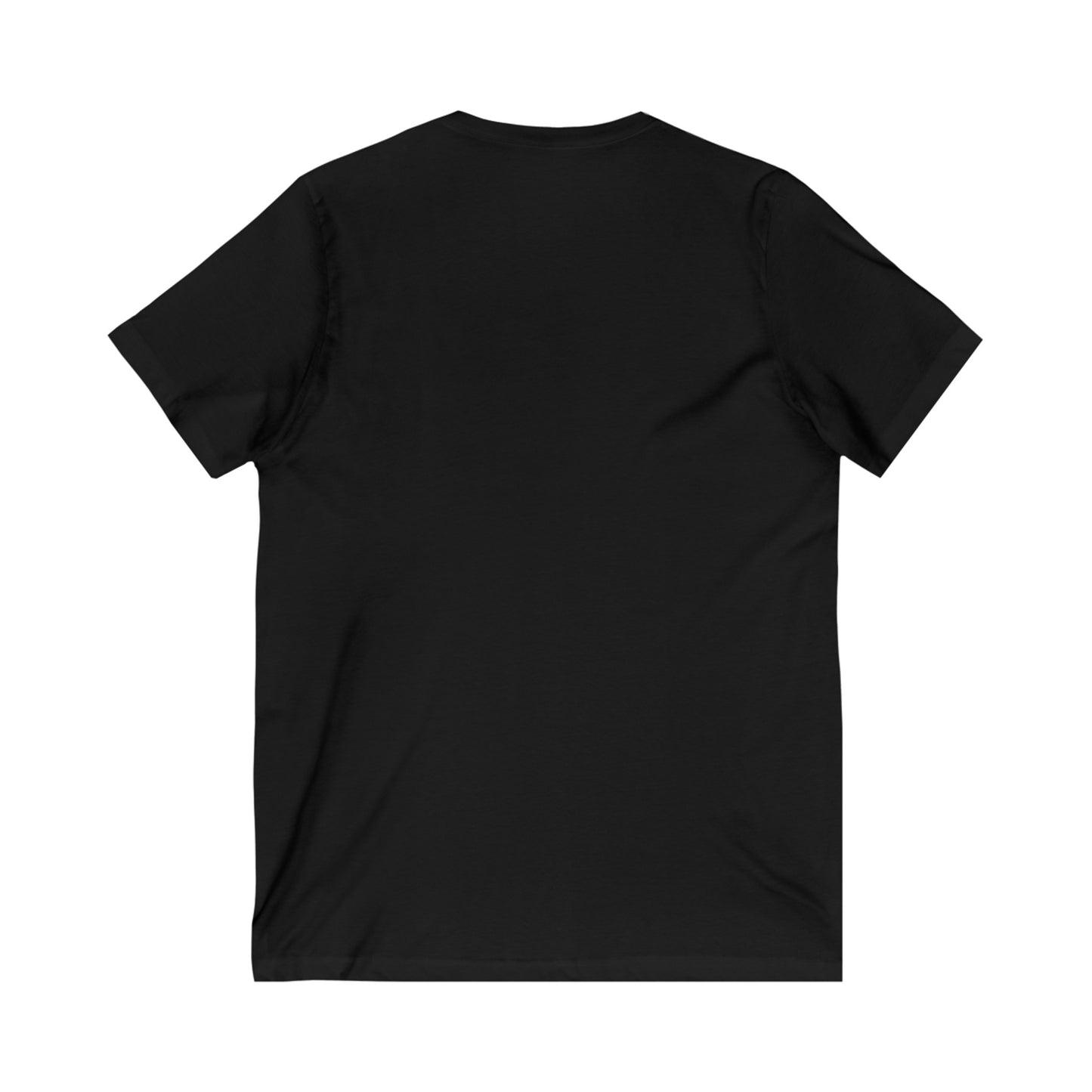 The world is better when I am Caffeinated, Unisex Jersey Short Sleeve V-Neck Tee
