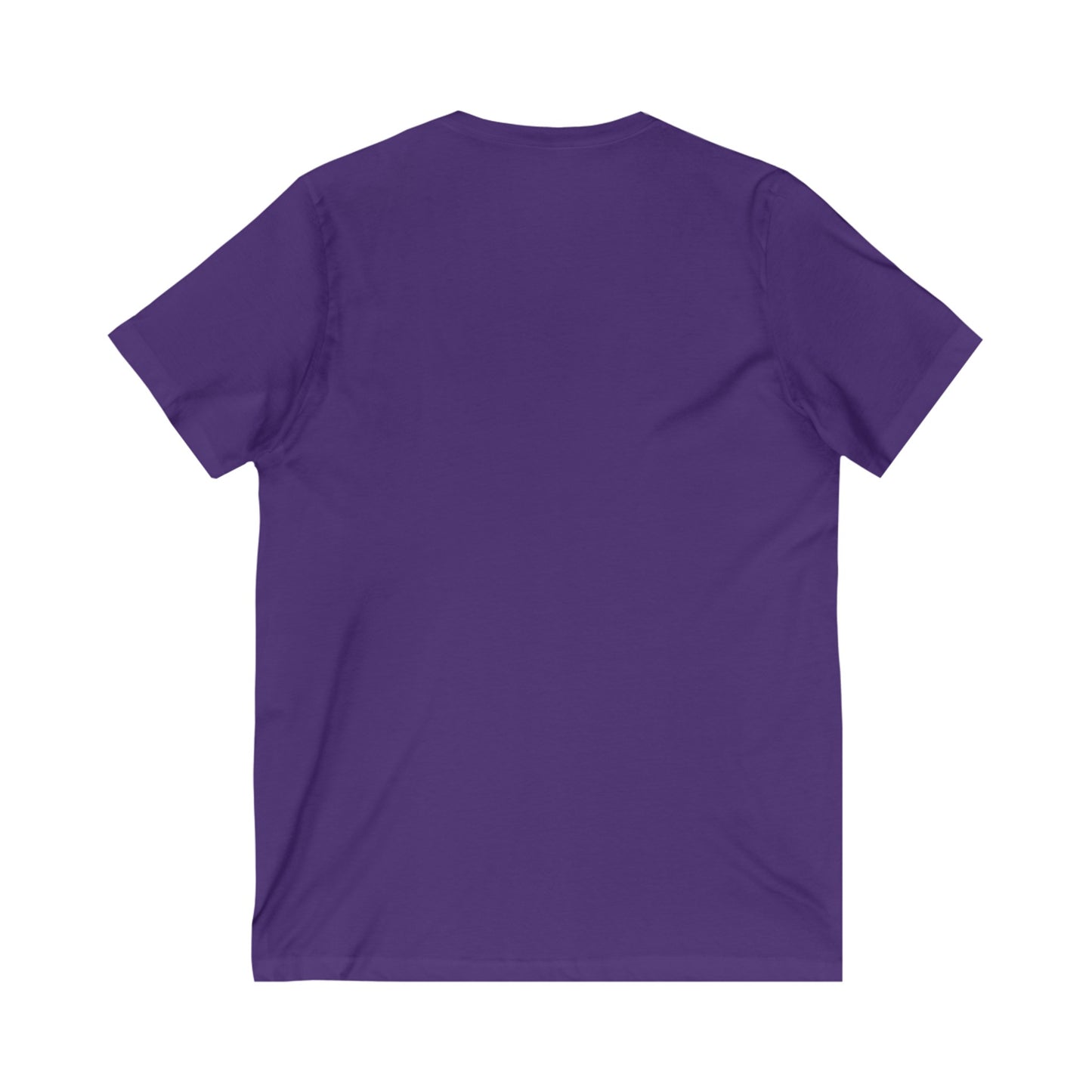 The world is better when I am Caffeinated, Unisex Jersey Short Sleeve V-Neck Tee
