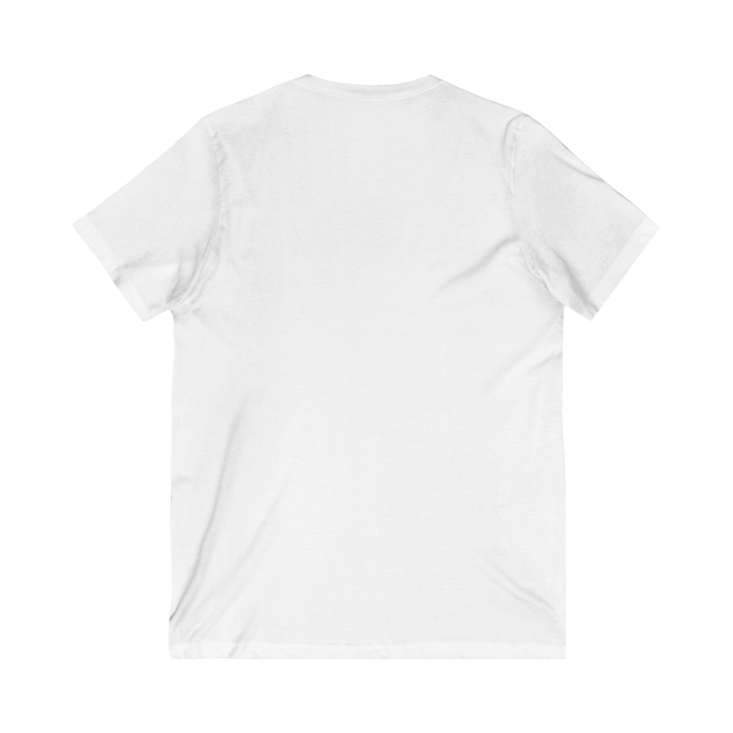 The world is better when I am Caffeinated, Unisex Jersey Short Sleeve V-Neck Tee