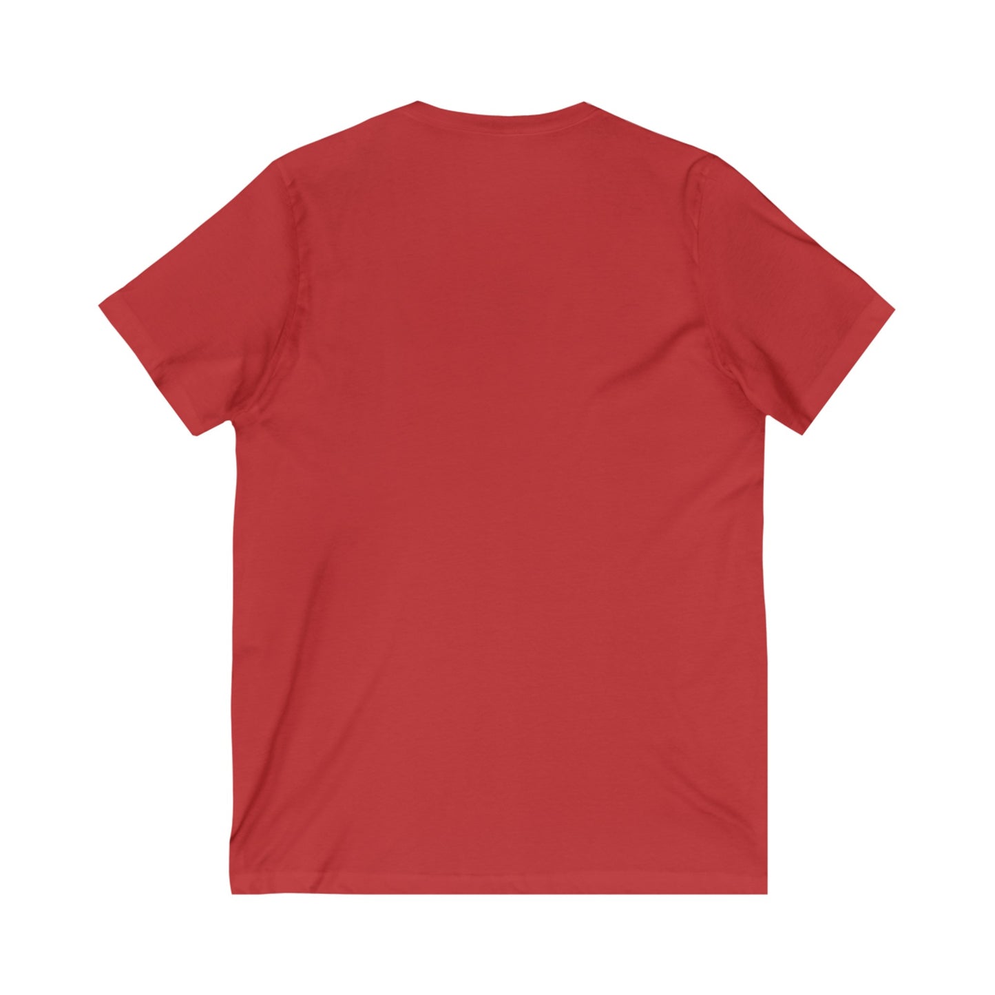 The world is better when I am Caffeinated, Unisex Jersey Short Sleeve V-Neck Tee