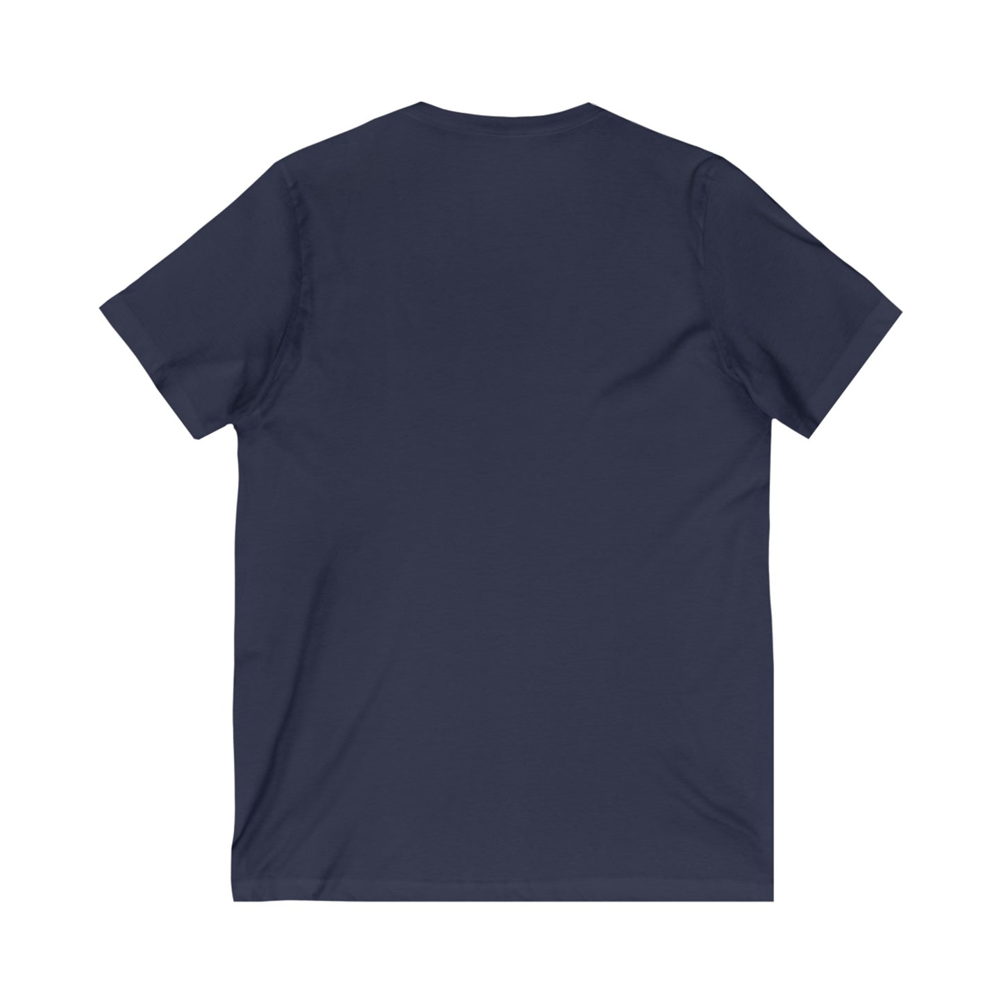 The world is better when I am Caffeinated, Unisex Jersey Short Sleeve V-Neck Tee