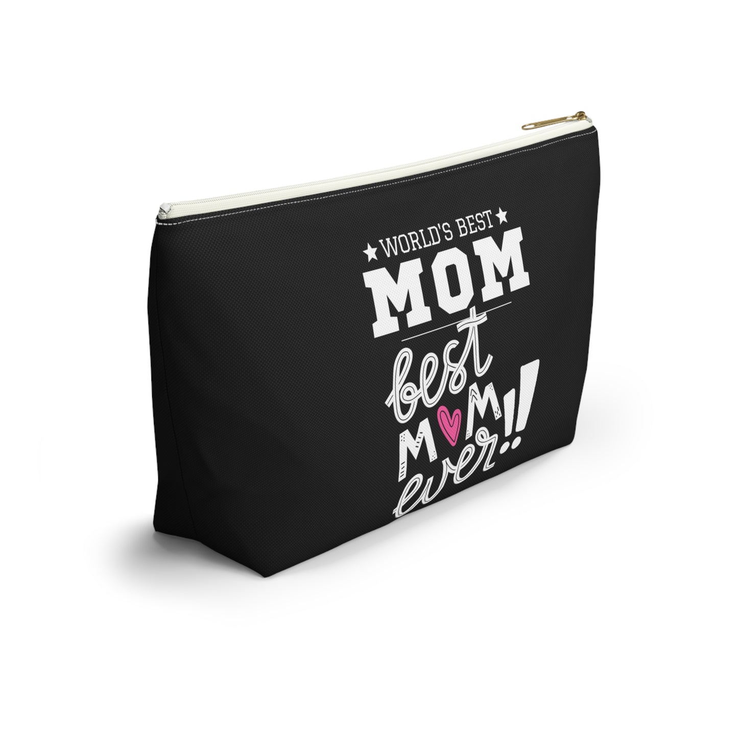 World's Best Mom Accessory Pouch - Perfect Gift for Mother's Day