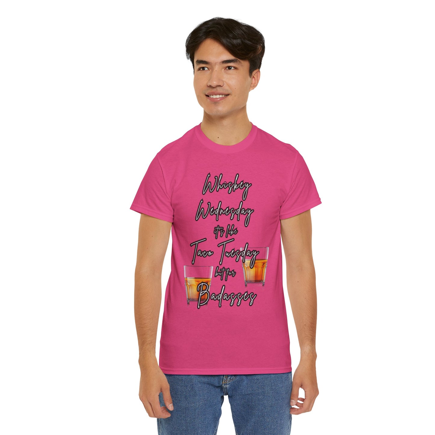 Whiskey Wednesday, Unisex Heavy Cotton Tee