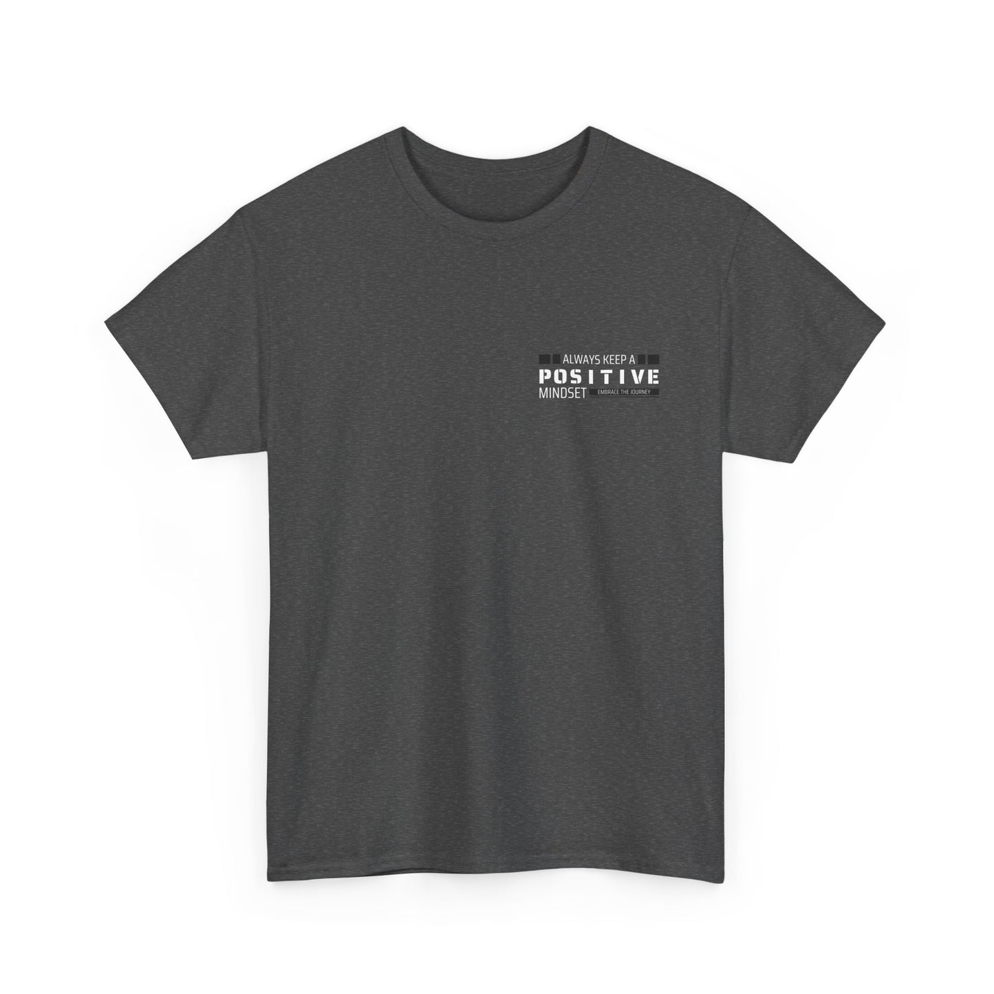 Positive Mindset Unisex Heavy Cotton Tee - Inspiring Daily Wear